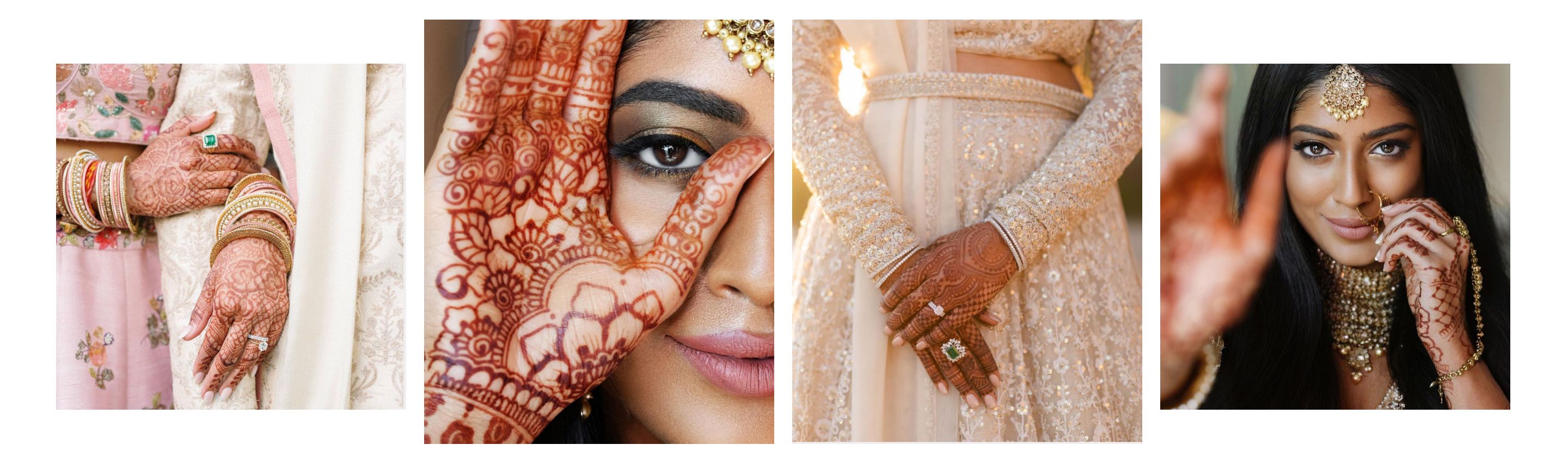 An Artist Who Paints Brides With Elaborate Henna Designs - WSJ