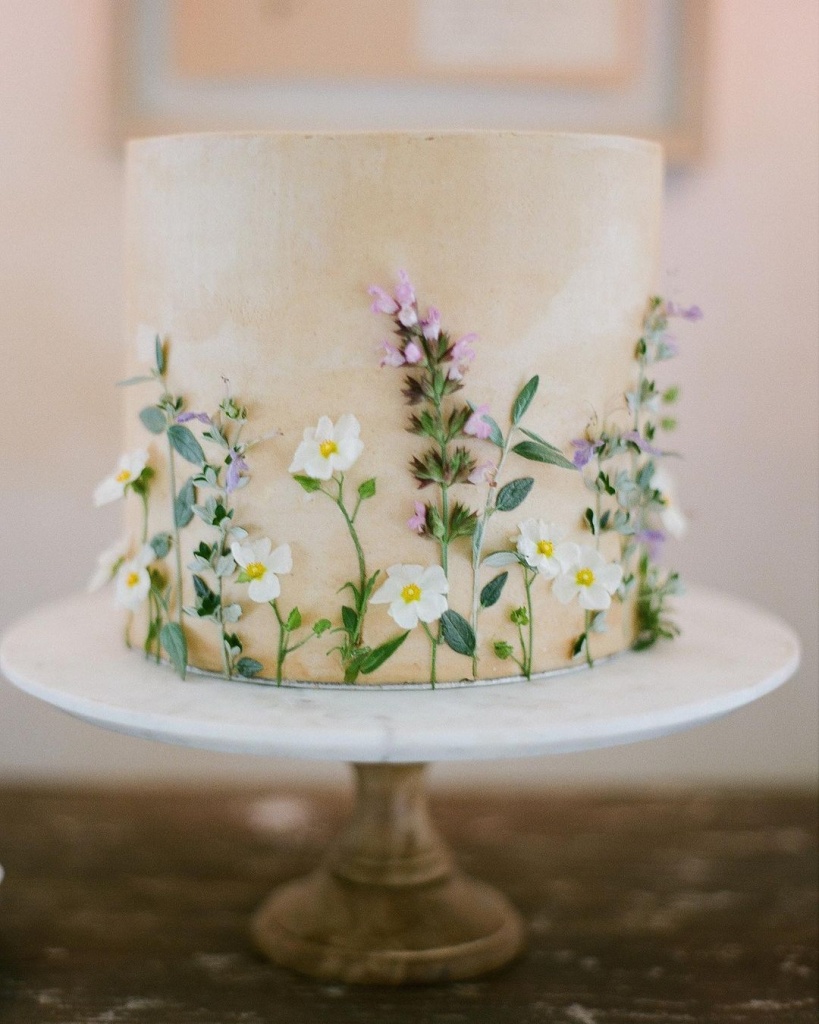 One-Tier Wedding Cakes