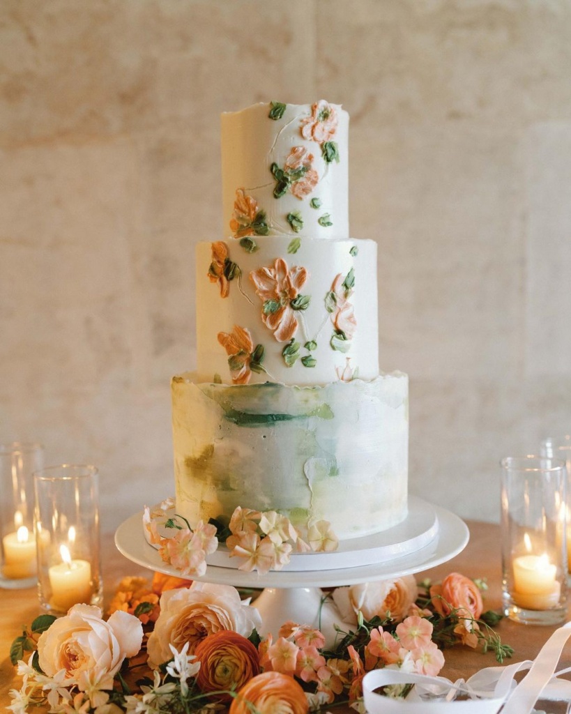 Textured Wedding Cakes