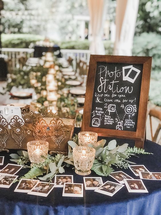 How To Setup A Polaroid Guest Book Station At Your Wedding