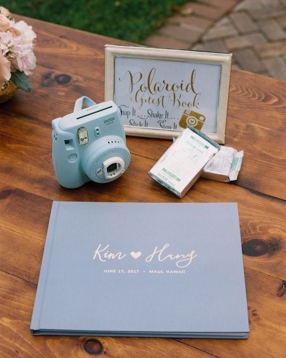 How To Setup A Polaroid Guest Book Station At Your Wedding