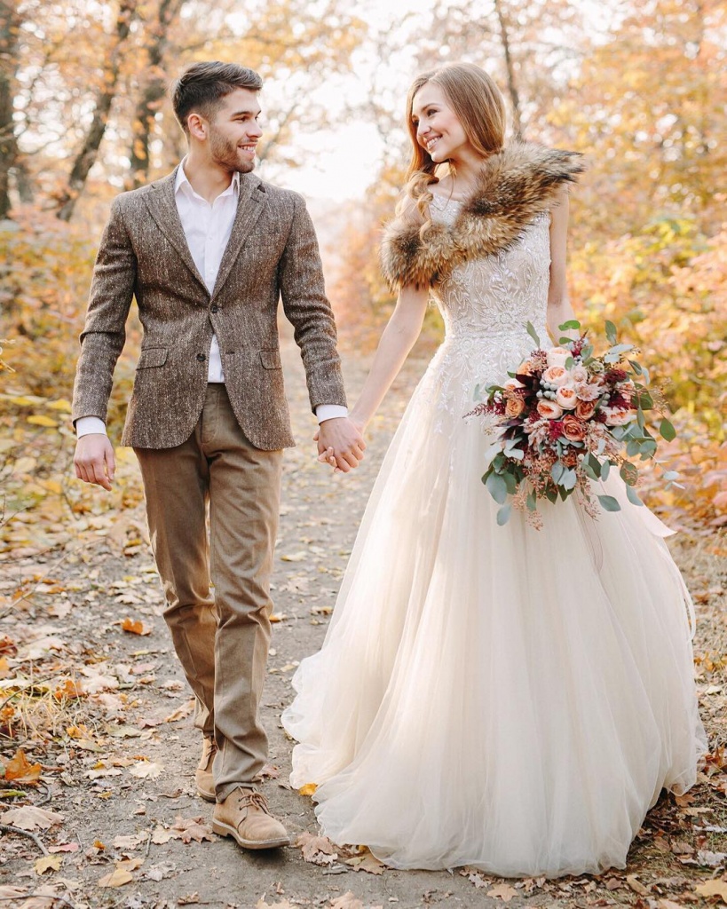 Dressing for a Fall Wedding