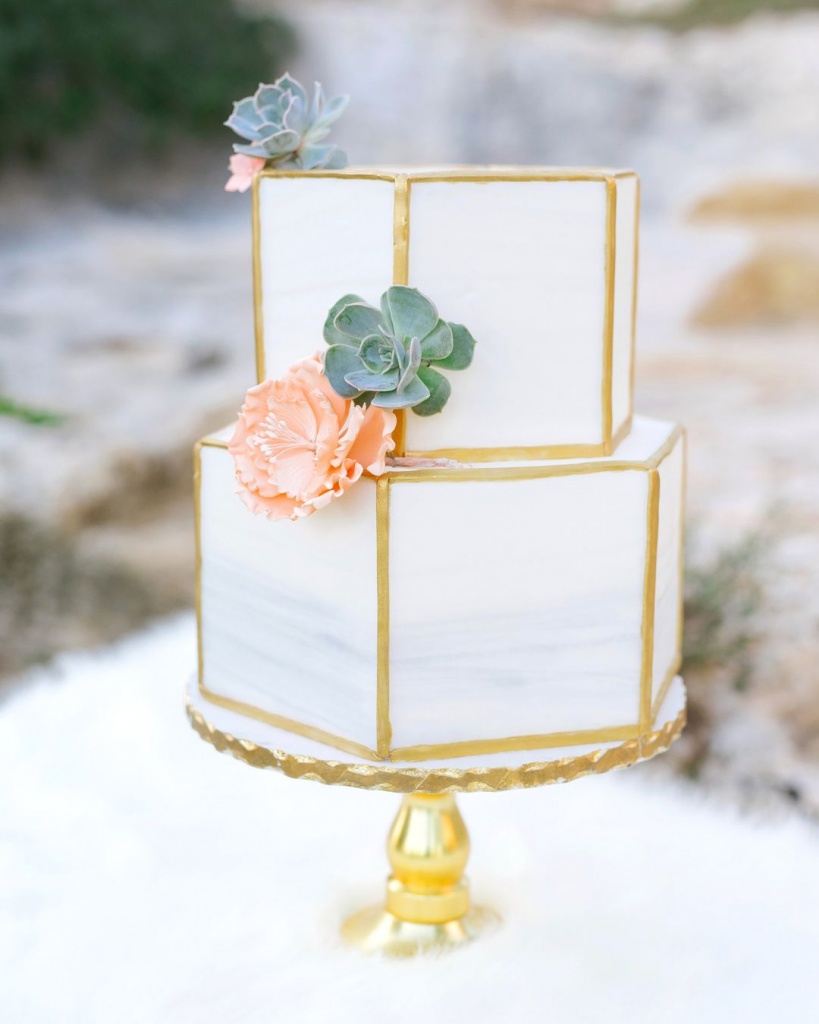 Sculptural Wedding Cakes