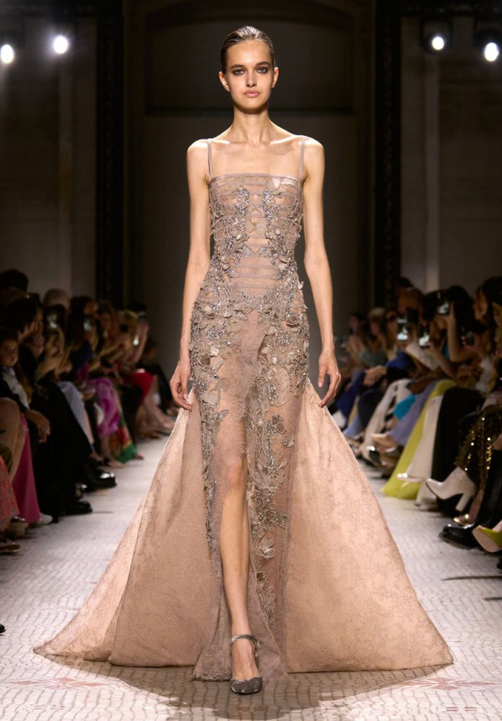 Discover Evening Bridal Inspiration from Elie Saab s A W 2024 25 Collection Blog Wezoree