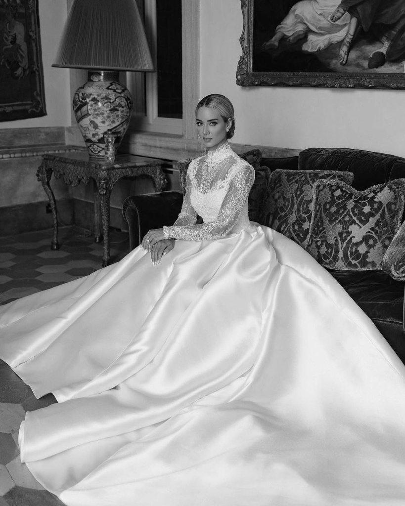 Empire Ball Gown Wedding Dress