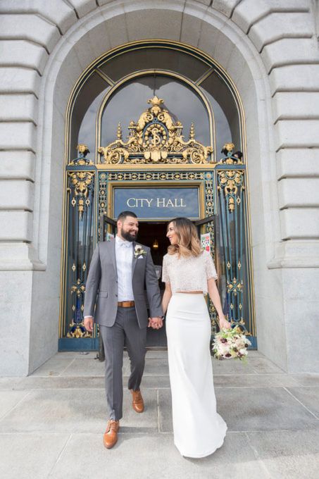 These City Hall Brides NAILED It  City hall wedding dress, City hall  wedding, Civil ceremony