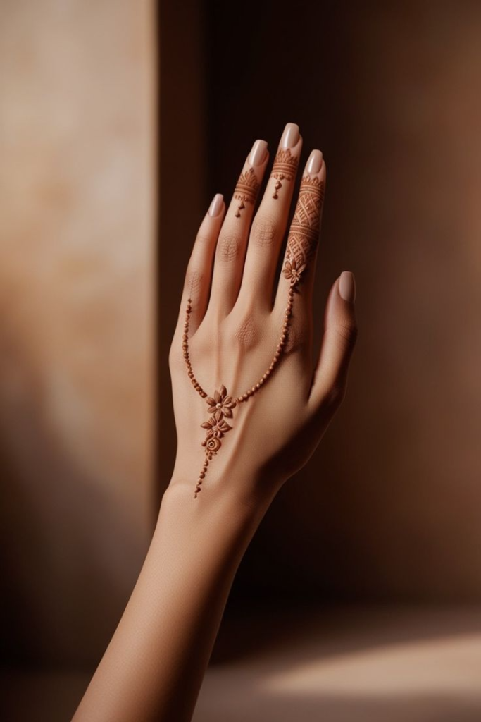 5_Mehndi Design_ Minimalist Floral for Elegant Hands.jpg