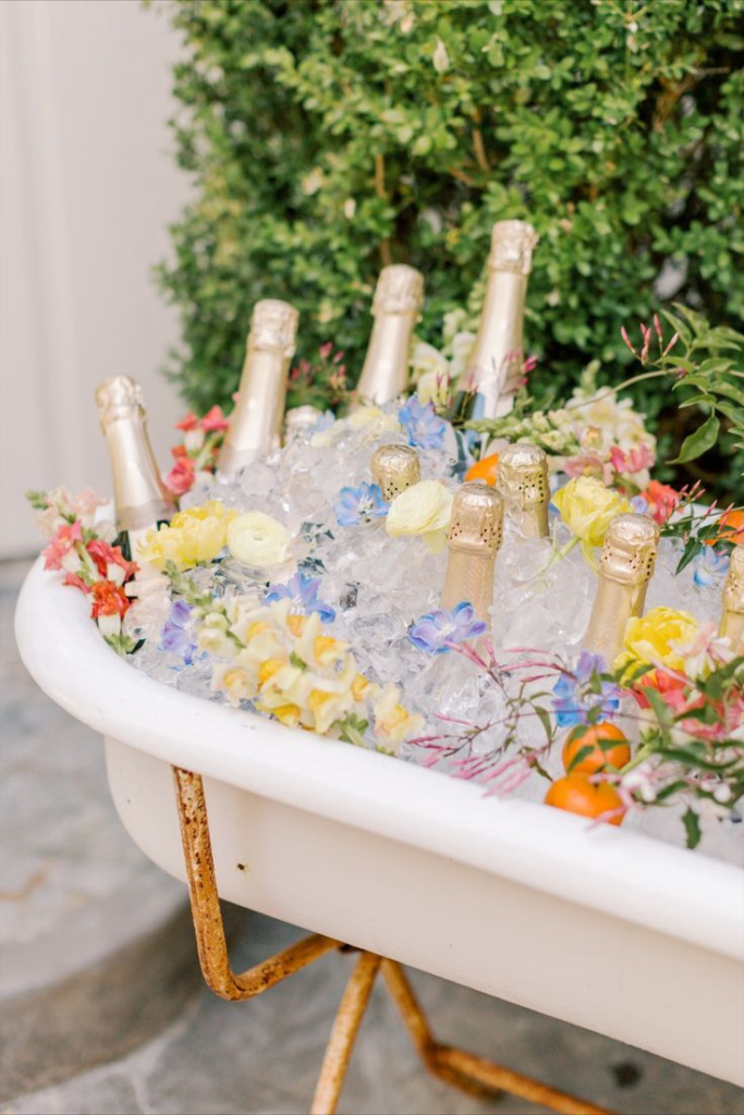 23_Champagne cooler vintage baby tub __ The Ganeys.jpg