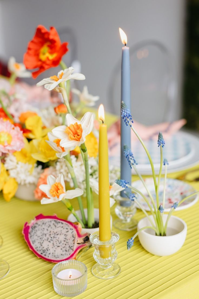 13_Funky Summer Checker Wedding Dinner Party Inspiration.jpg