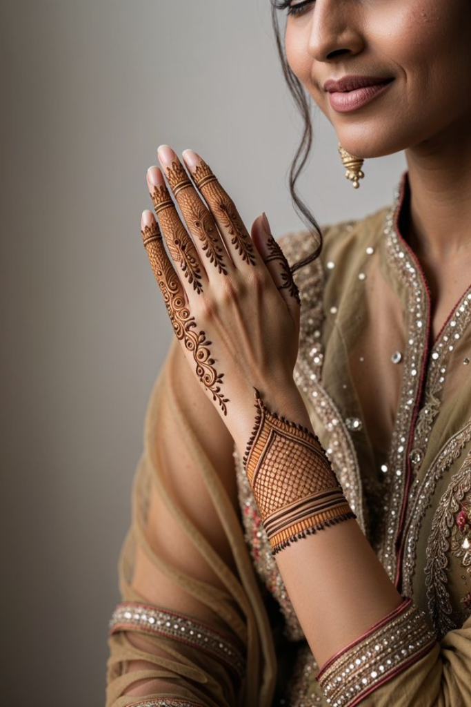 6_Bridal Mehndi Design with Geometric Elegance.jpg