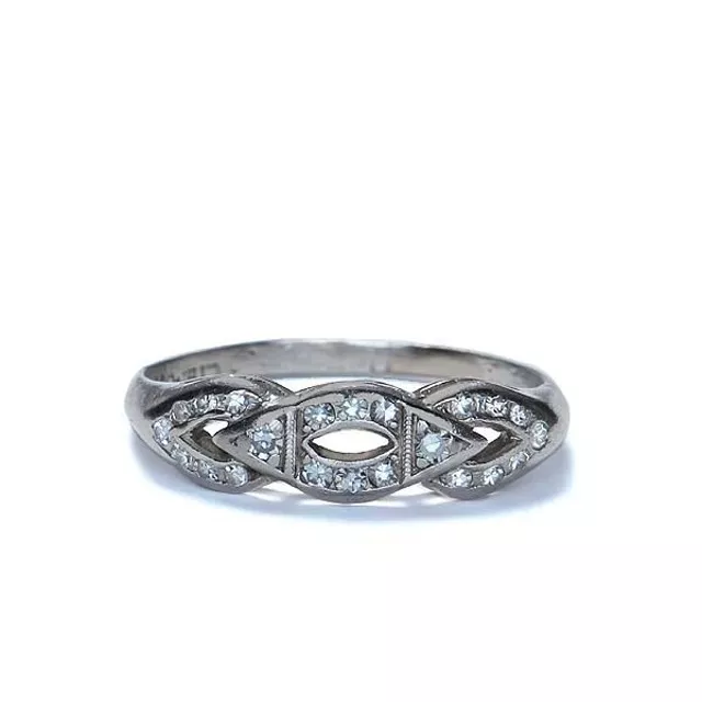 Leigh Jay & Co. Open Work Diamond Band Ring