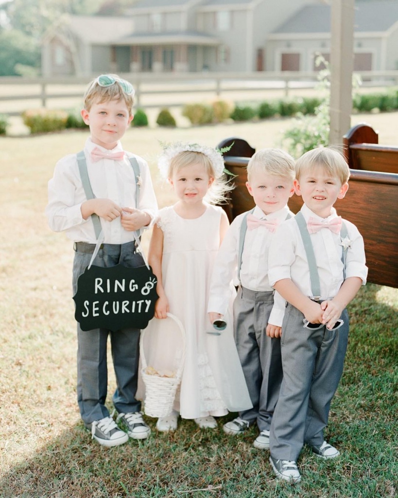A wedding without the hassle: how to entertain the little guests