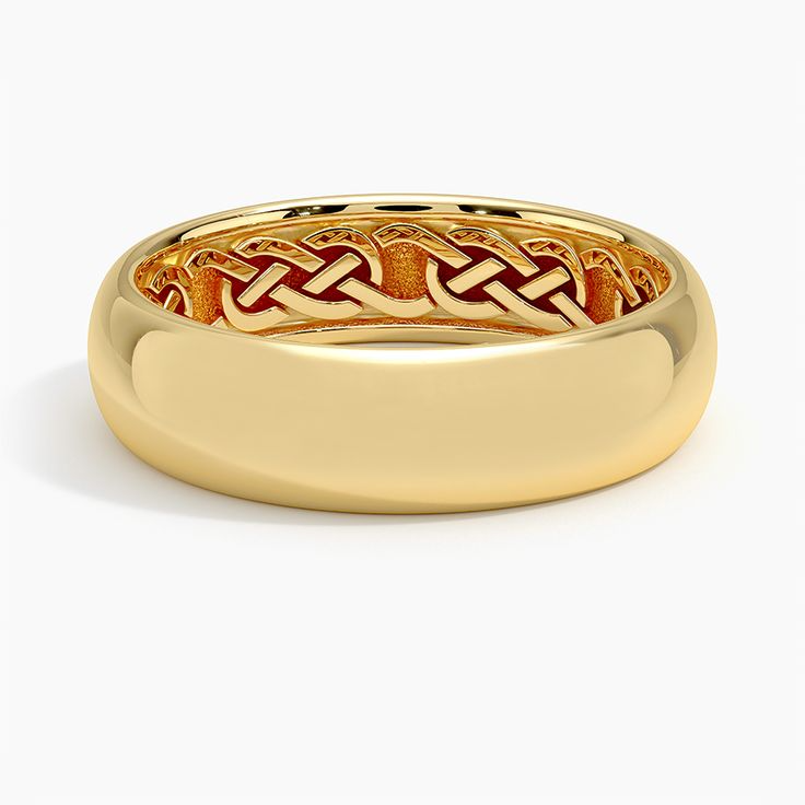 14_Men's 18K Yellow Gold Hidden Celtic Knot 6mm Wedding Ring.jpg