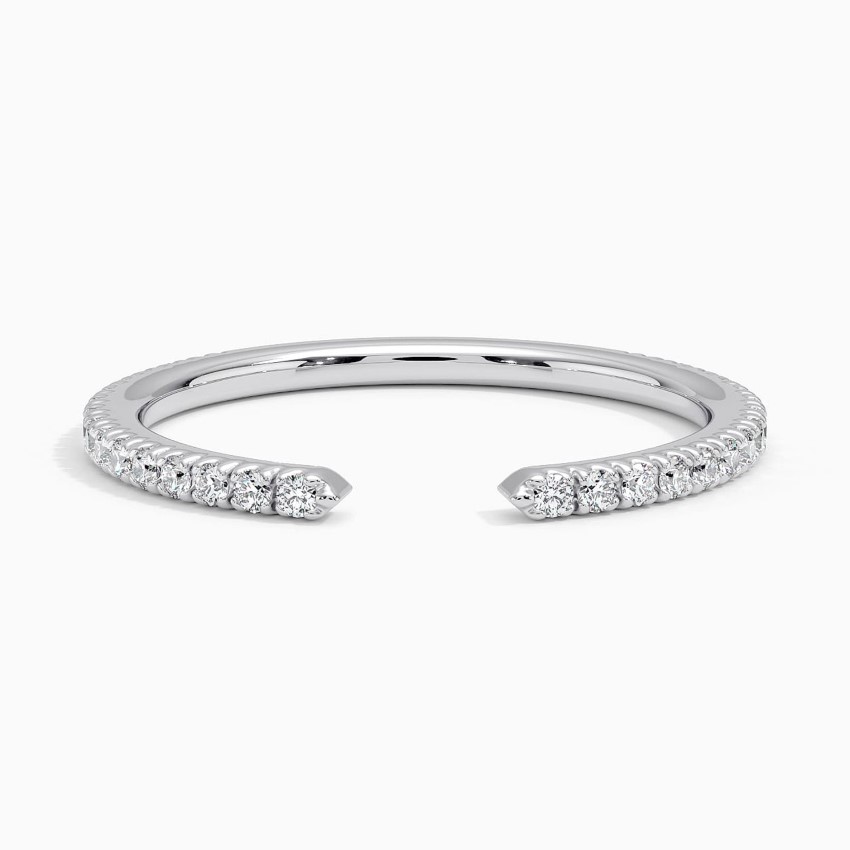 Charlotte Diamond Ring with Luxe Sia Diamond Open Ring
