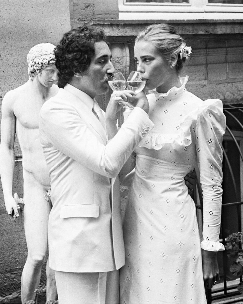70s bride dress
