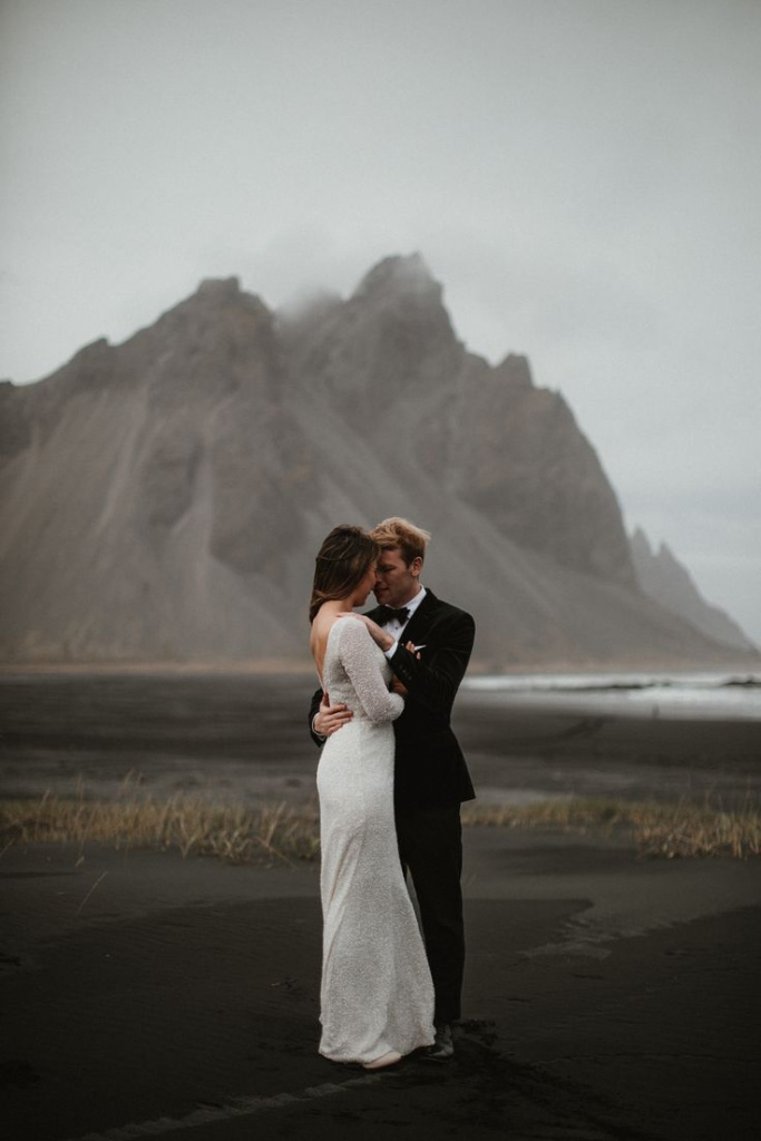 8_Iceland Elopement Wedding __ Bride In Sequin Suzanne Harward Dress __ Images By James Frost Photography __ Personalised Wedding Vows _ Rock My Wedding.jpg