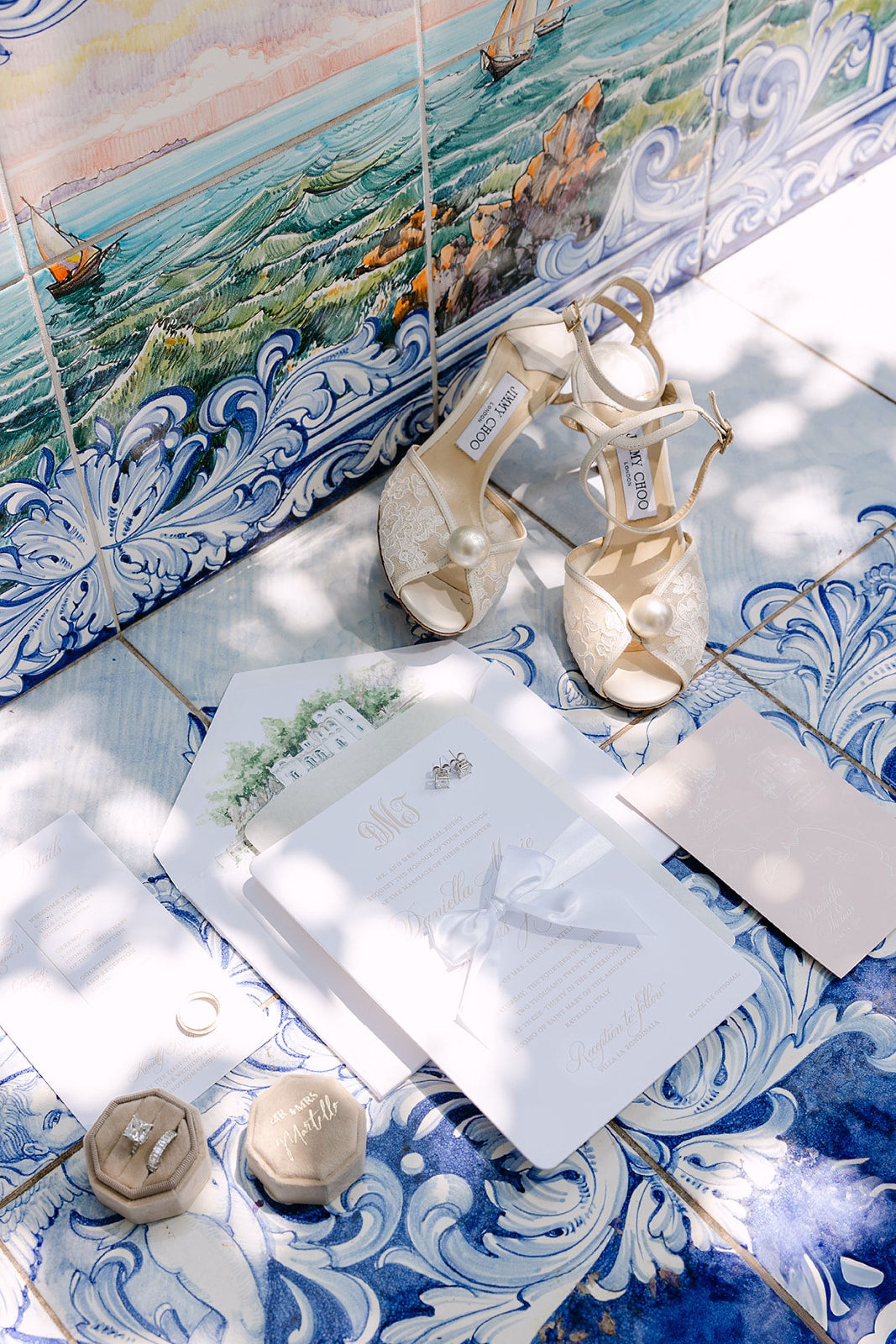 Daniella and Thomas's Timeless Italian Wedding at Villa La Rondinaia photo