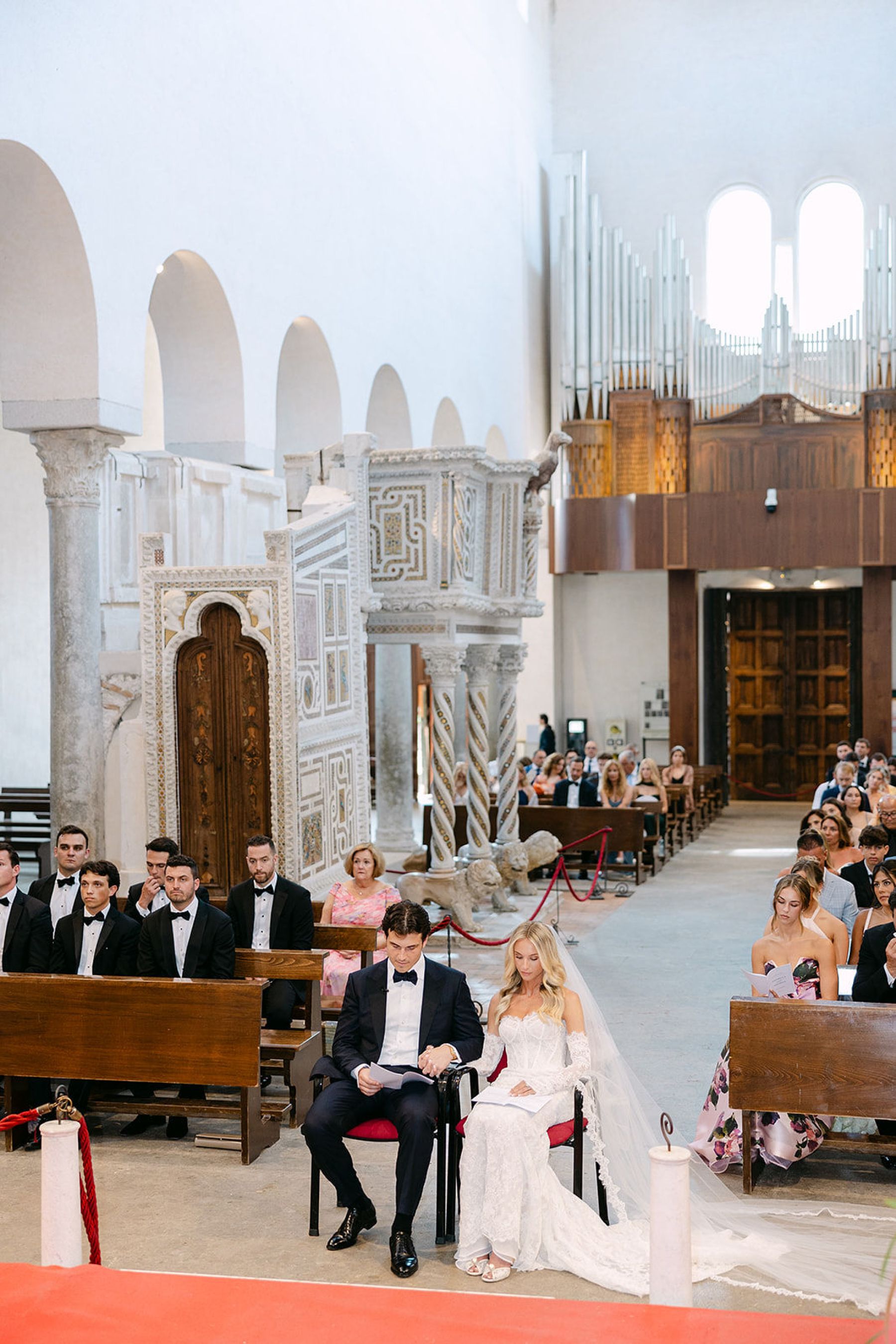 Daniella and Thomas's Timeless Italian Wedding at Villa La Rondinaia photo