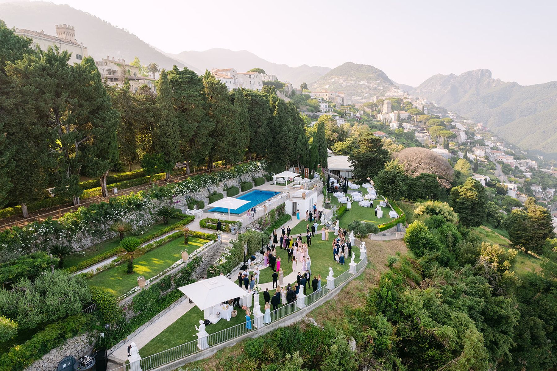 Daniella and Thomas's Timeless Italian Wedding at Villa La Rondinaia photo