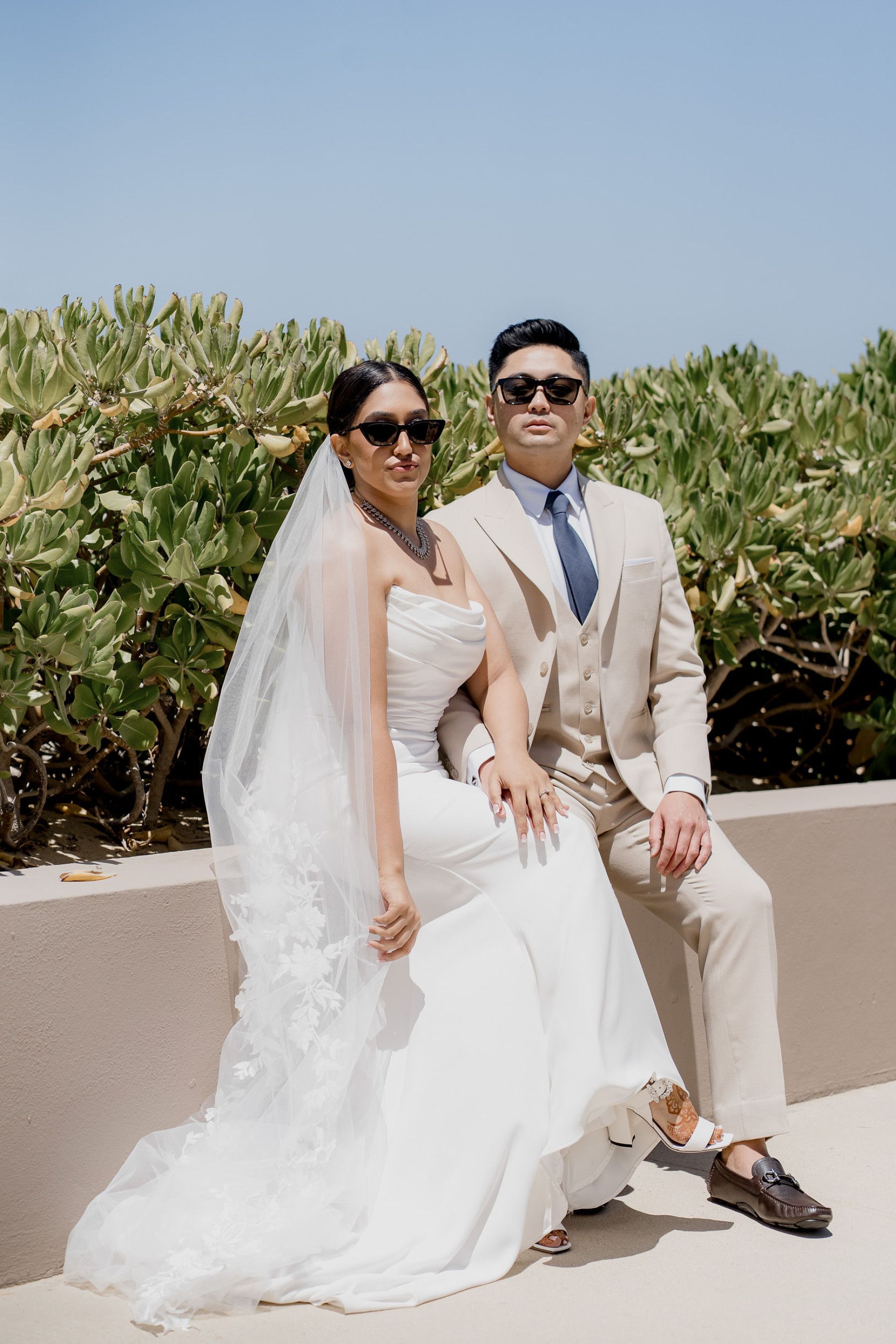 A Vibrant Fusion Celebration: Komal &amp; Audwin's Multi-Day Wedding at Hard Rock Los Cabos photo