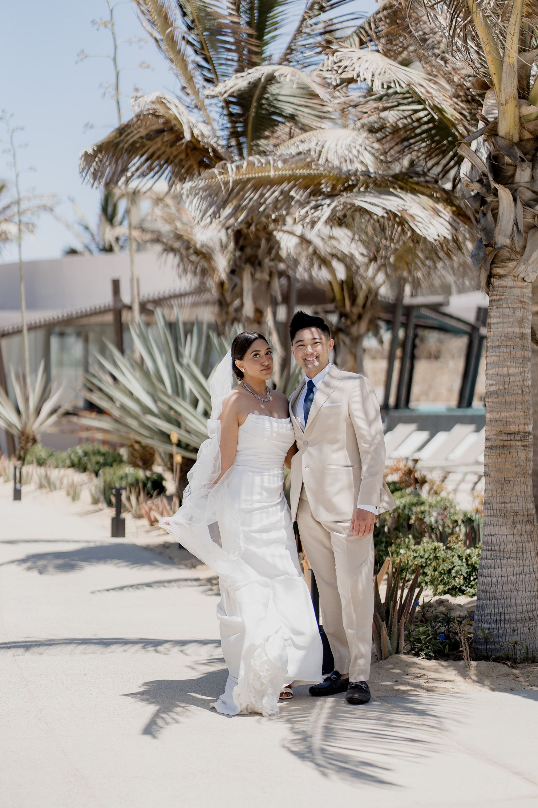 A Vibrant Fusion Celebration: Komal &amp; Audwin's Multi-Day Wedding at Hard Rock Los Cabos photo