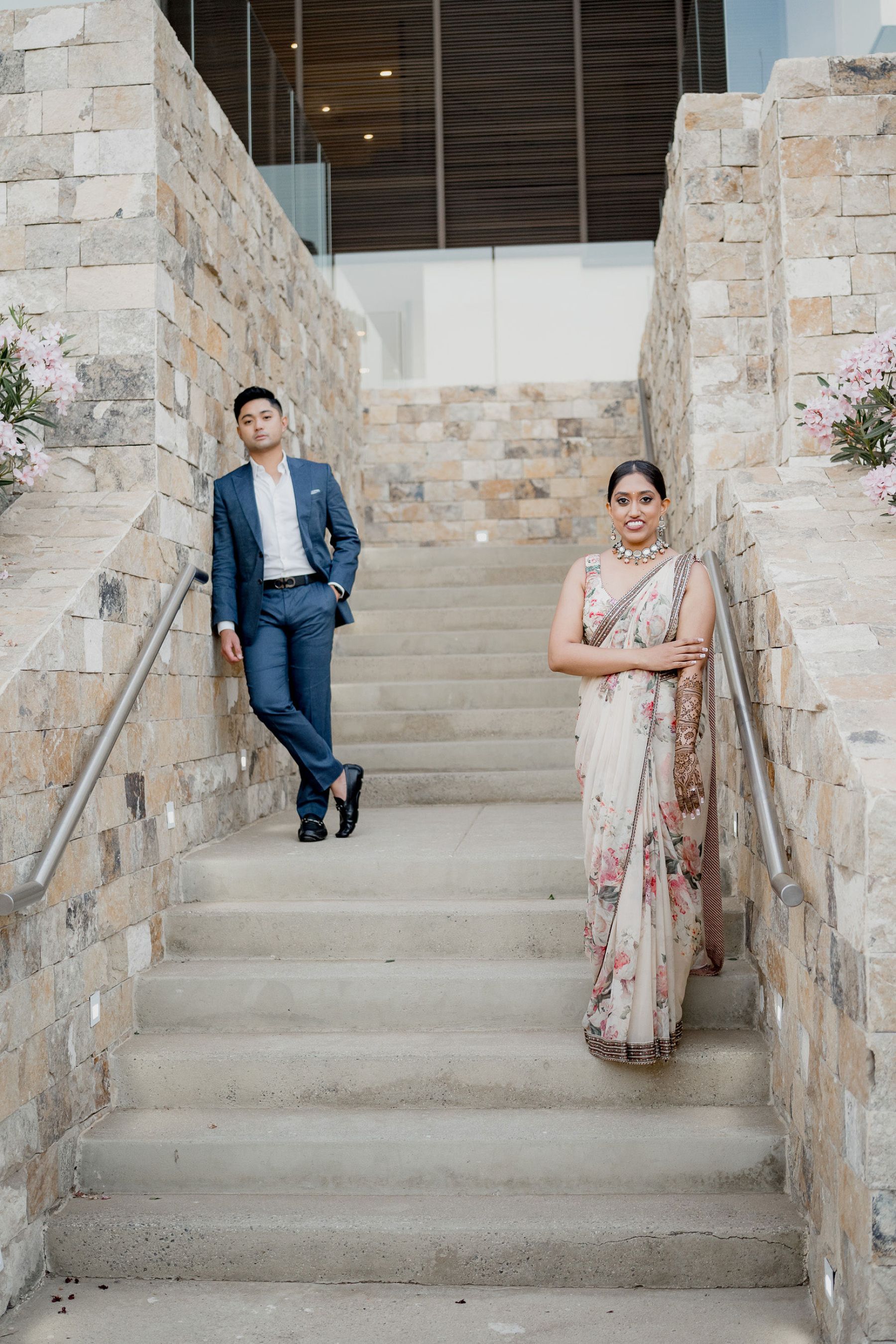 A Vibrant Fusion Celebration: Komal &amp; Audwin's Multi-Day Wedding at Hard Rock Los Cabos photo