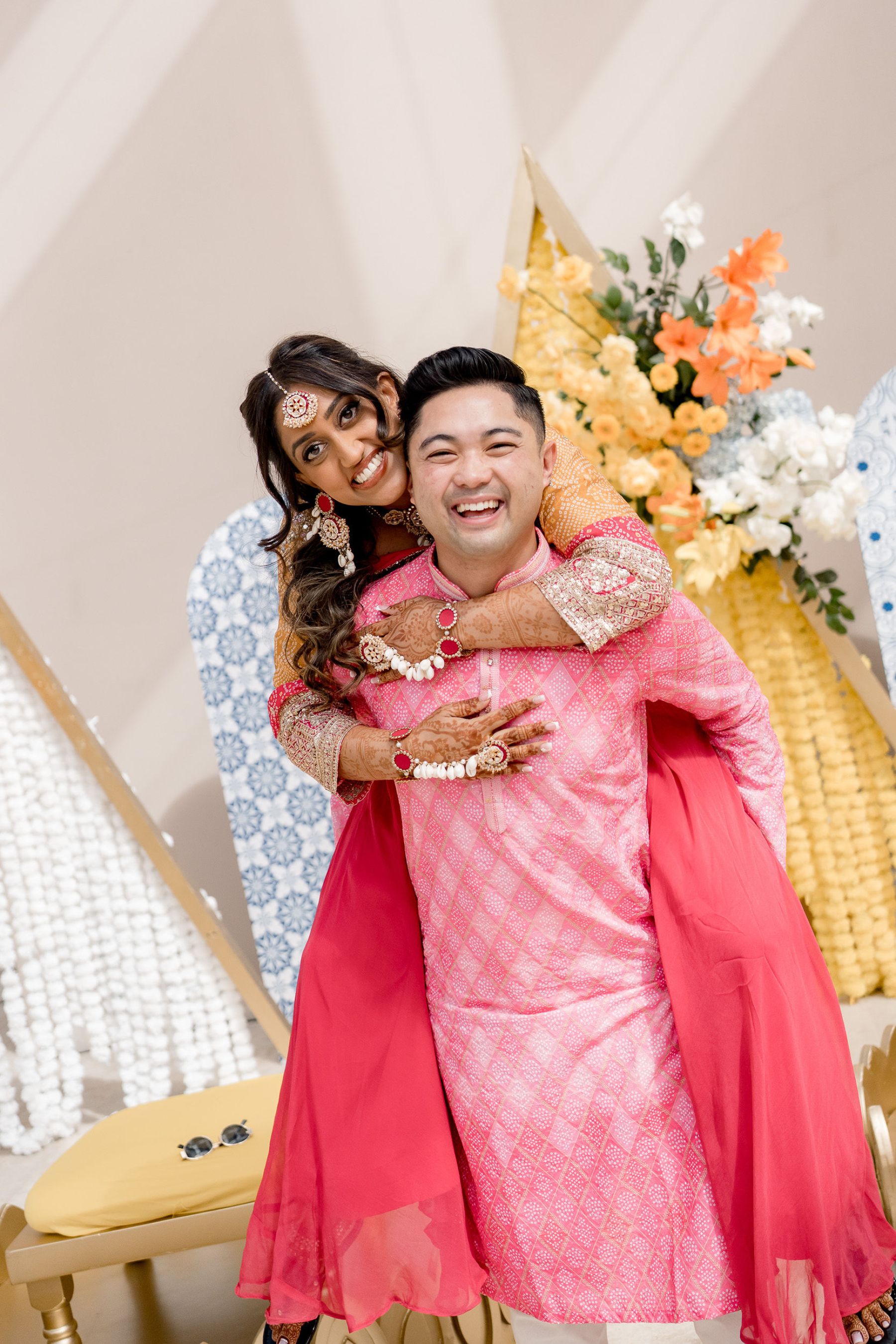 A Vibrant Fusion Celebration: Komal &amp; Audwin's Multi-Day Wedding at Hard Rock Los Cabos photo