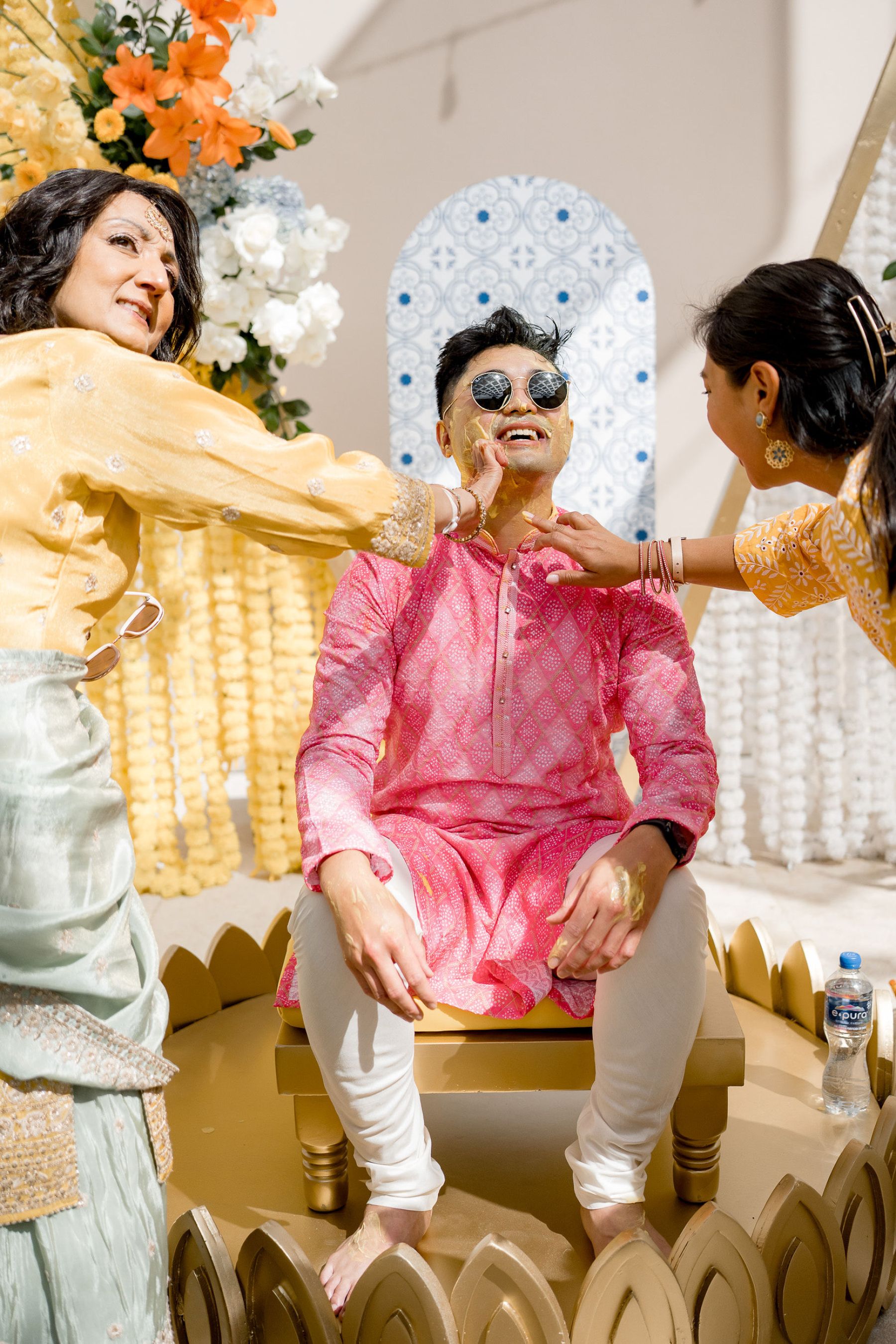 A Vibrant Fusion Celebration: Komal &amp; Audwin's Multi-Day Wedding at Hard Rock Los Cabos photo