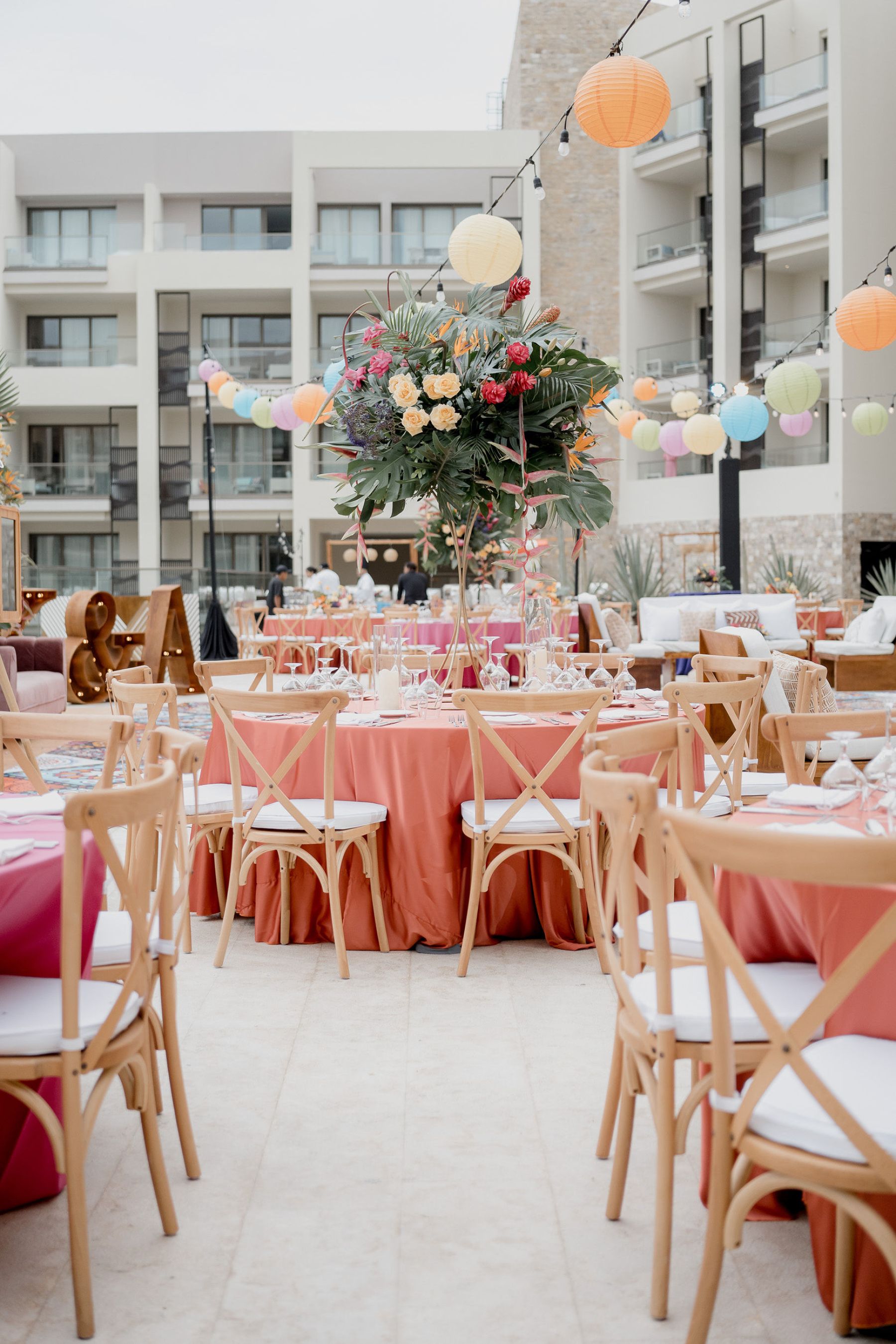 A Vibrant Fusion Celebration: Komal &amp; Audwin's Multi-Day Wedding at Hard Rock Los Cabos photo