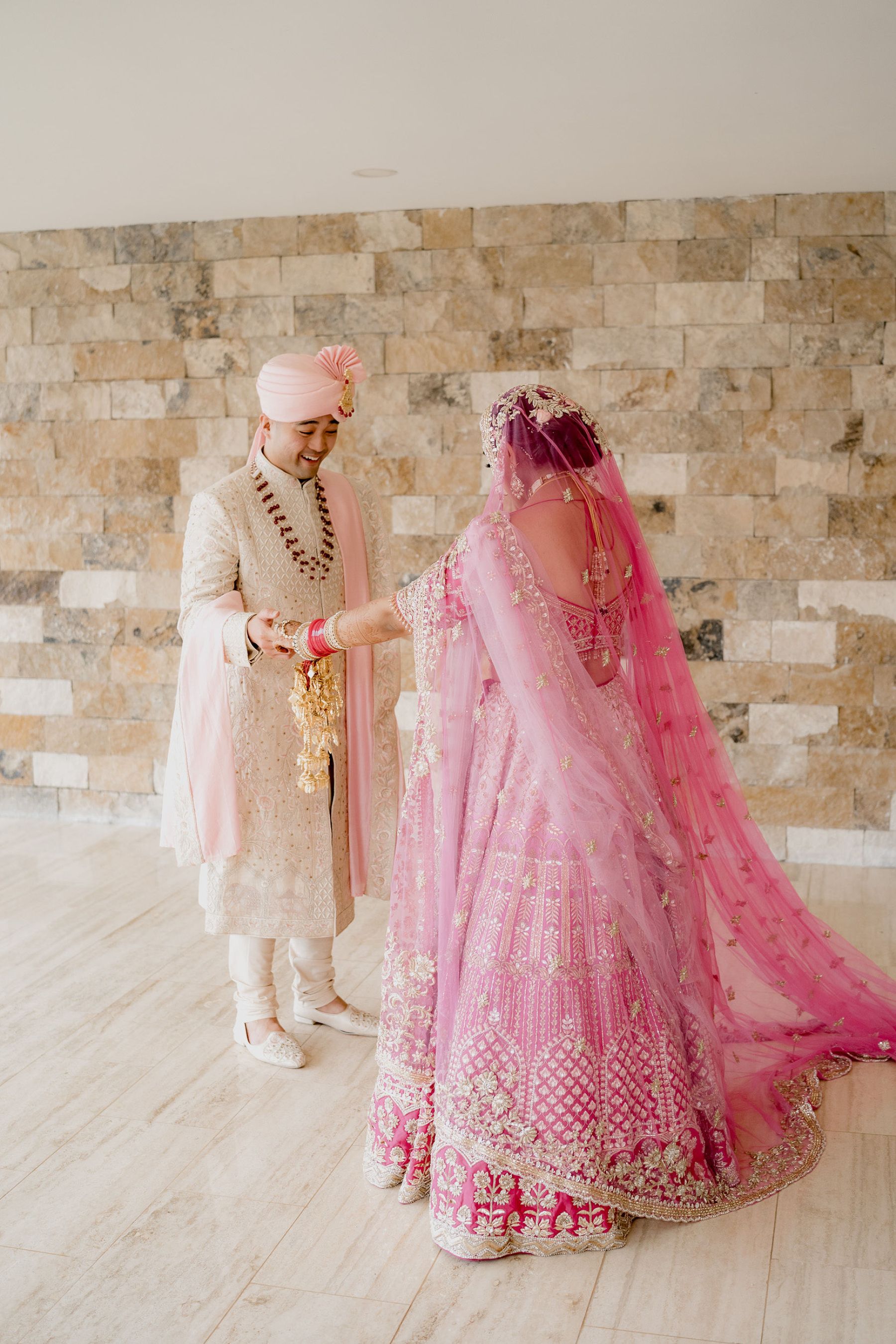 A Vibrant Fusion Celebration: Komal &amp; Audwin's Multi-Day Wedding at Hard Rock Los Cabos photo