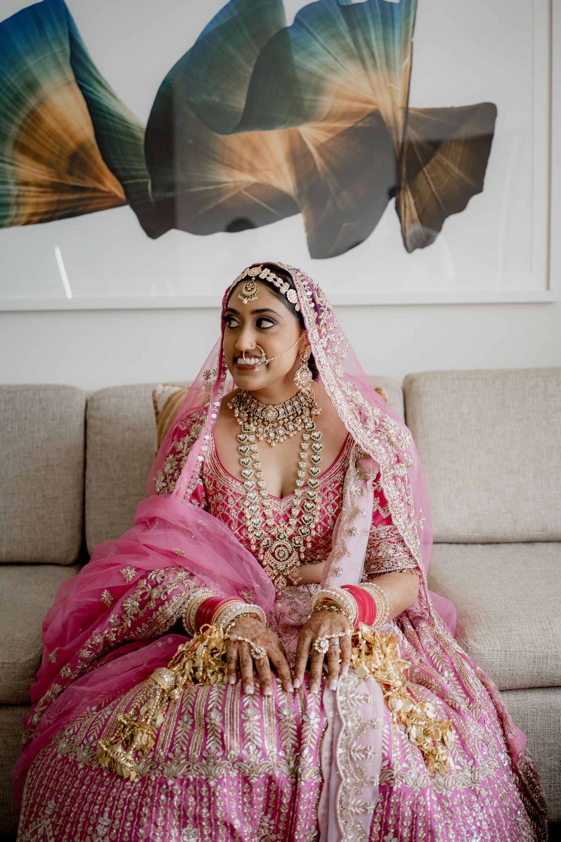 A Vibrant Fusion Celebration: Komal &amp; Audwin's Multi-Day Wedding at Hard Rock Los Cabos photo
