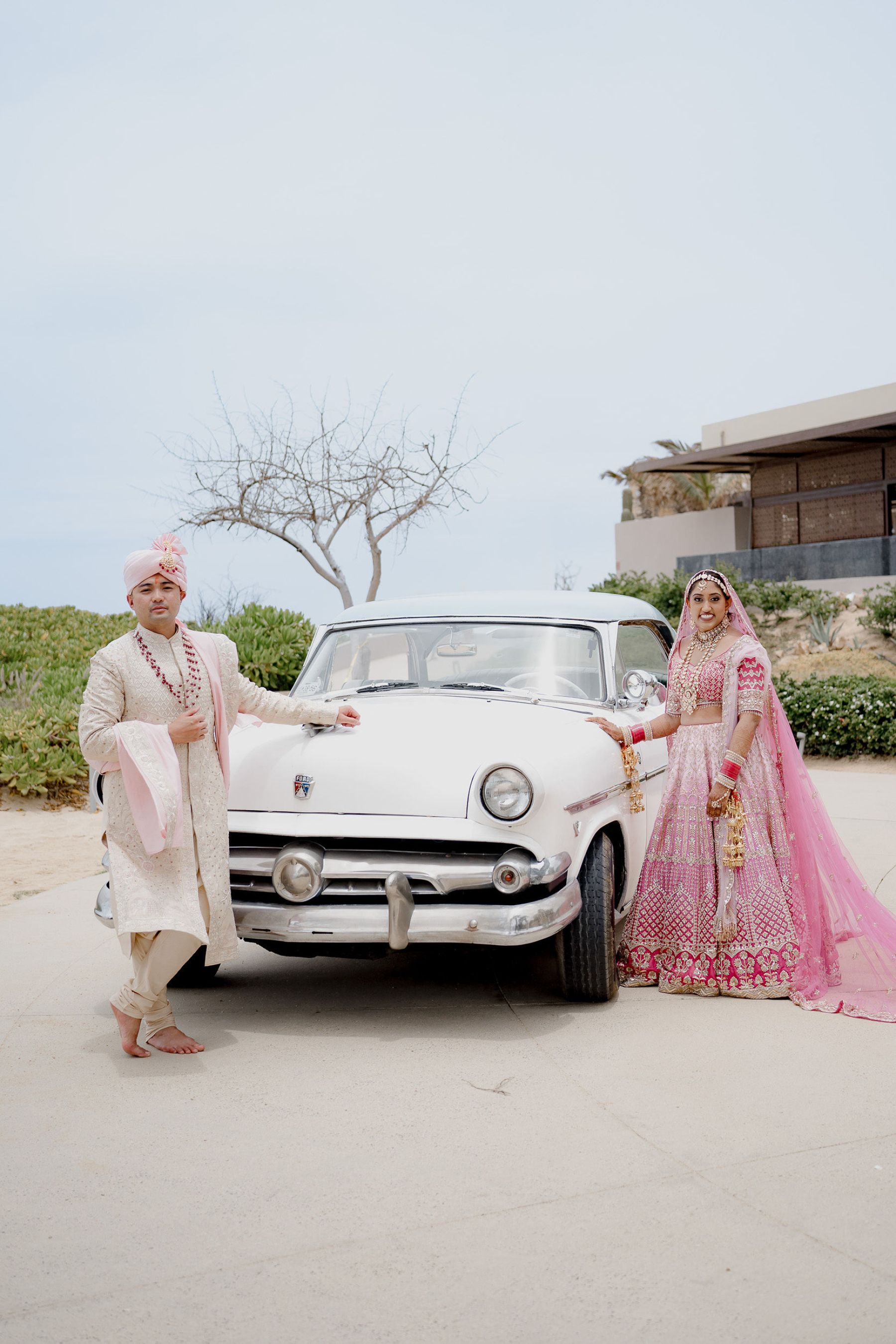 A Vibrant Fusion Celebration: Komal &amp; Audwin's Multi-Day Wedding at Hard Rock Los Cabos photo
