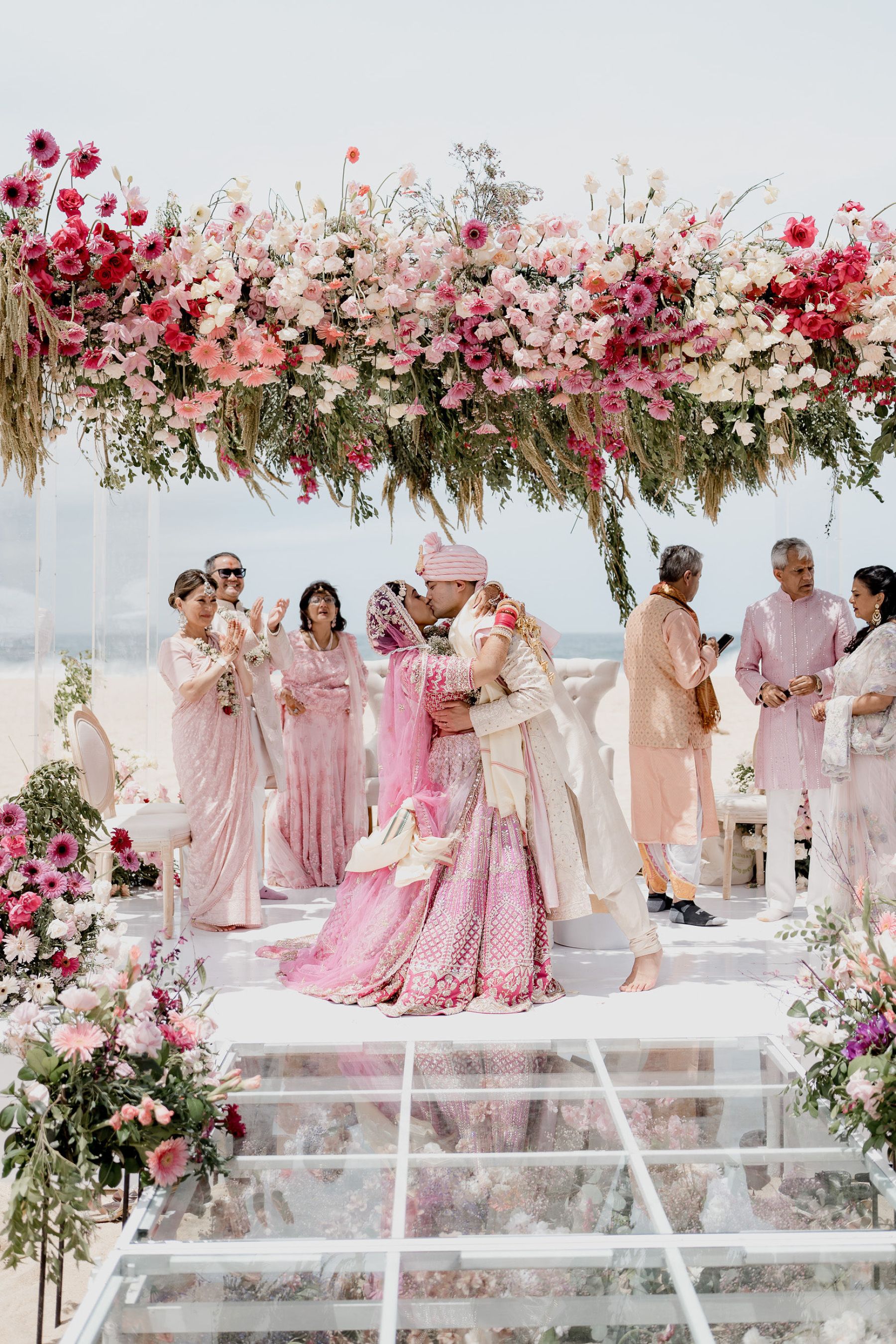 A Vibrant Fusion Celebration: Komal &amp; Audwin's Multi-Day Wedding at Hard Rock Los Cabos photo