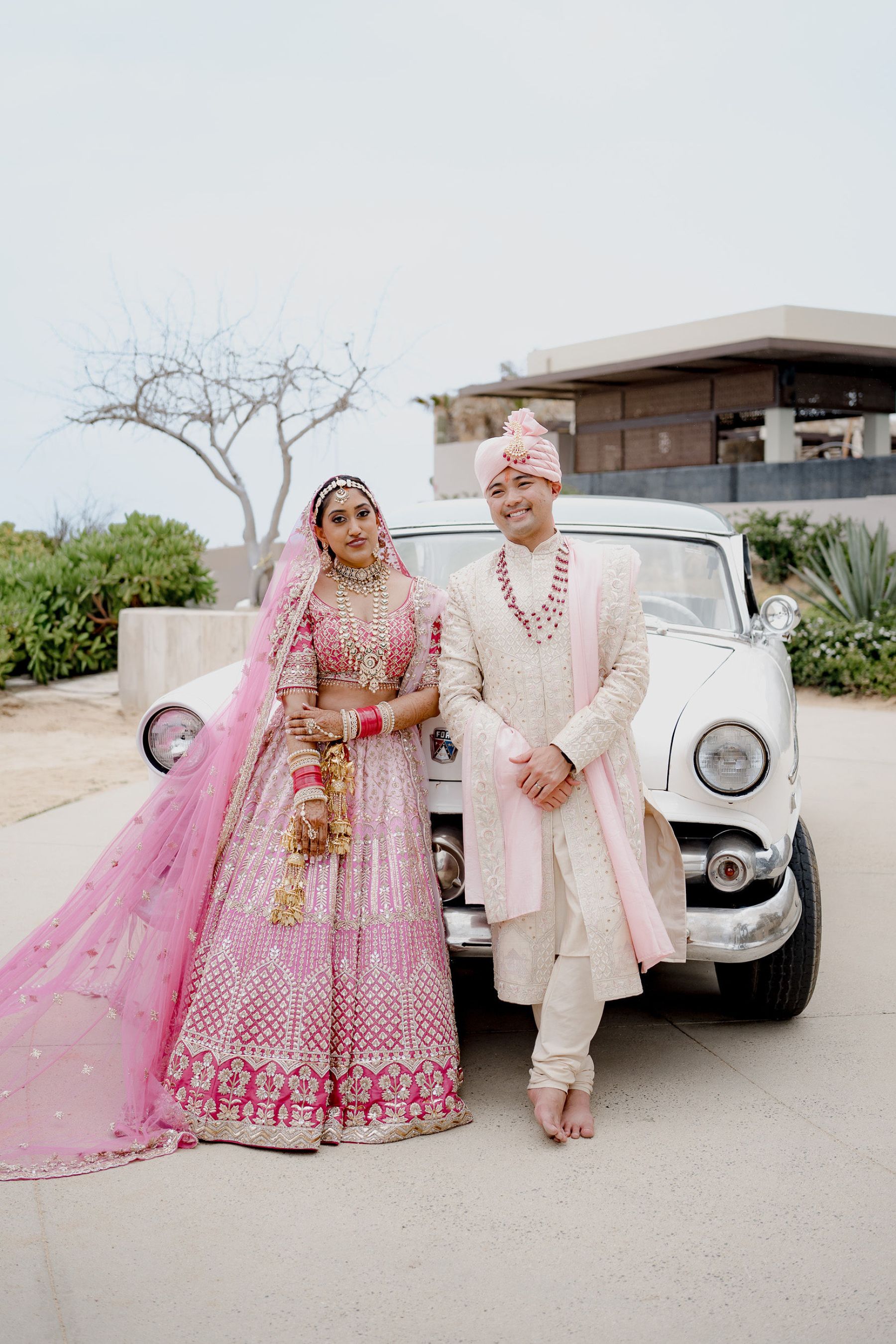 A Vibrant Fusion Celebration: Komal &amp; Audwin's Multi-Day Wedding at Hard Rock Los Cabos photo