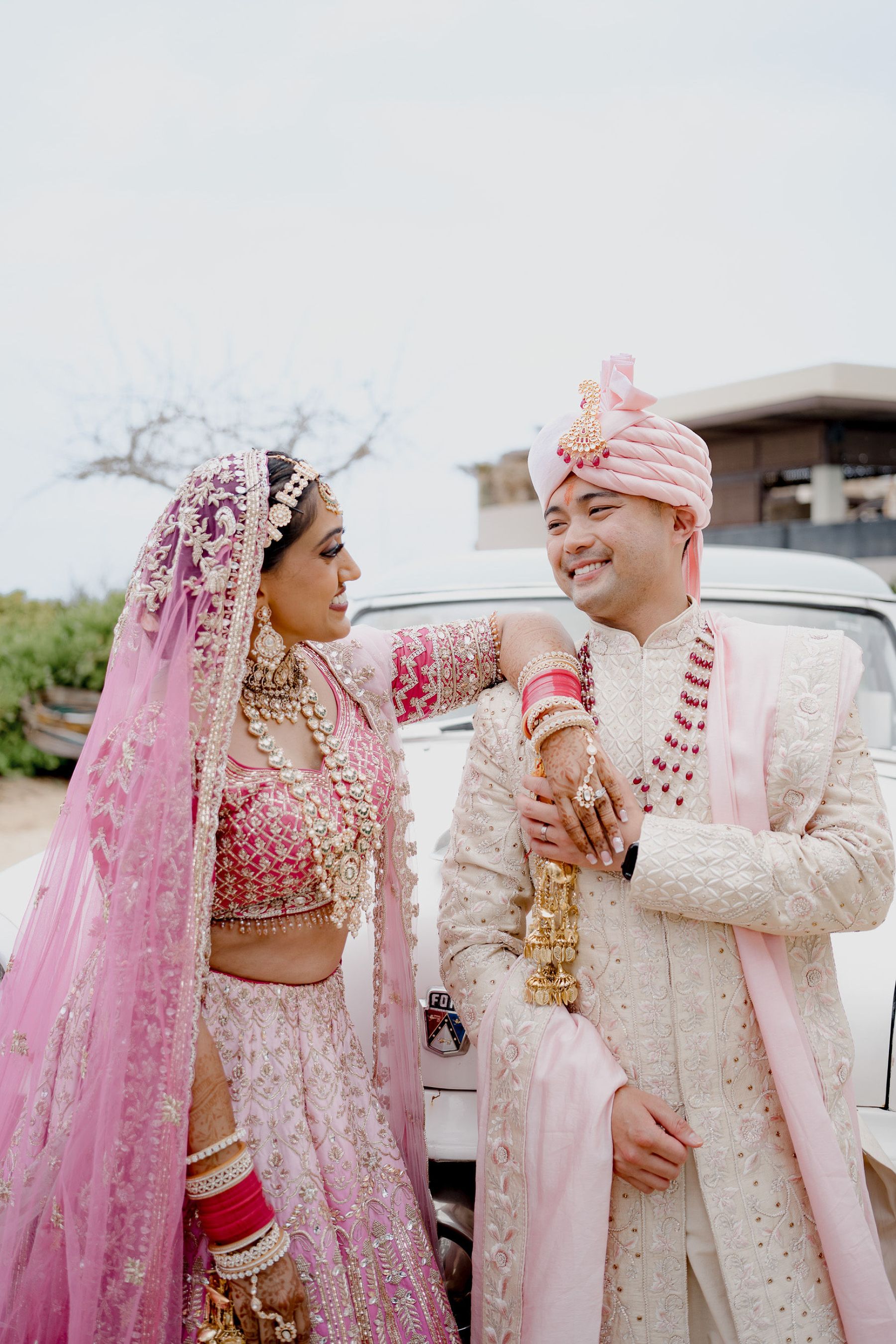 A Vibrant Fusion Celebration: Komal &amp; Audwin's Multi-Day Wedding at Hard Rock Los Cabos photo