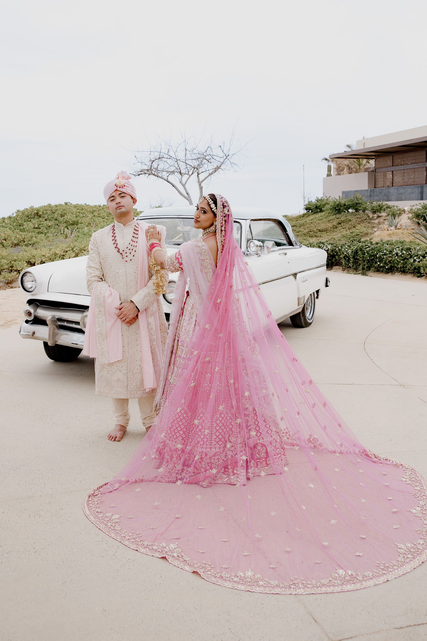 A Vibrant Fusion Celebration: Komal &amp; Audwin's Multi-Day Wedding at Hard Rock Los Cabos photo