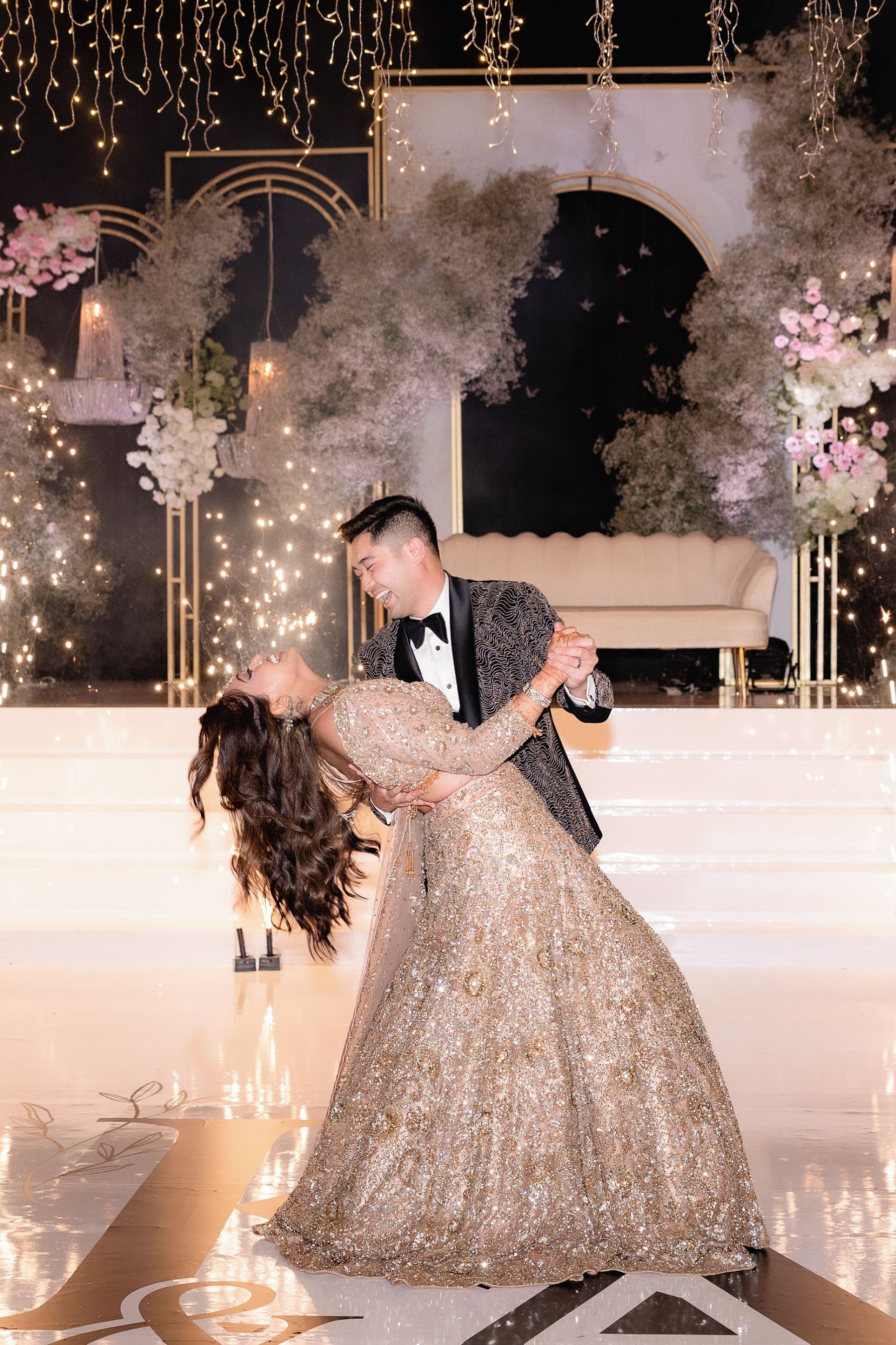 A Vibrant Fusion Celebration: Komal &amp; Audwin's Multi-Day Wedding at Hard Rock Los Cabos photo