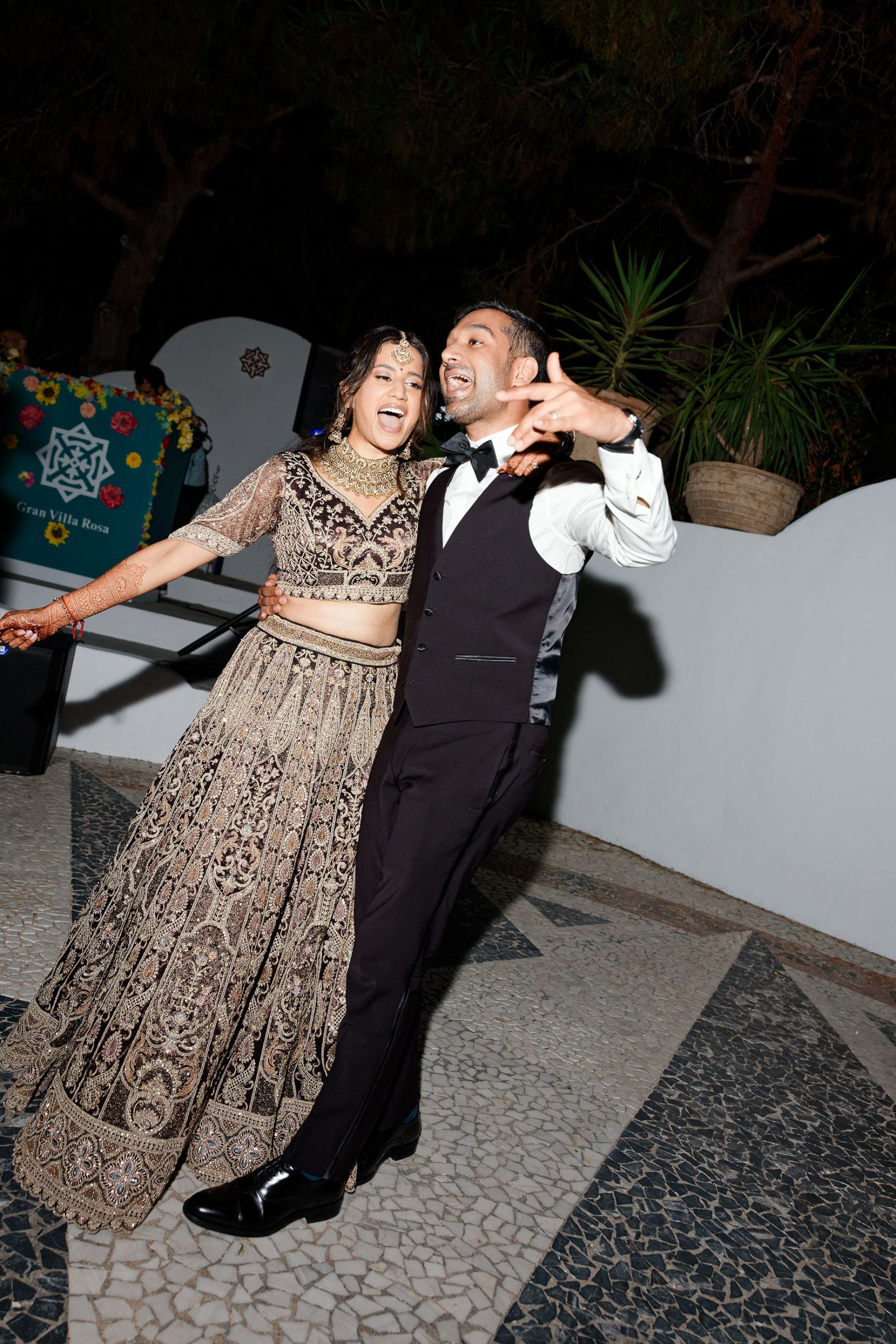 An Intimate Spanish Affair: Vibhuti &amp; Sachin's 15-Guest Destination Wedding at Gran Villa Rosa photo