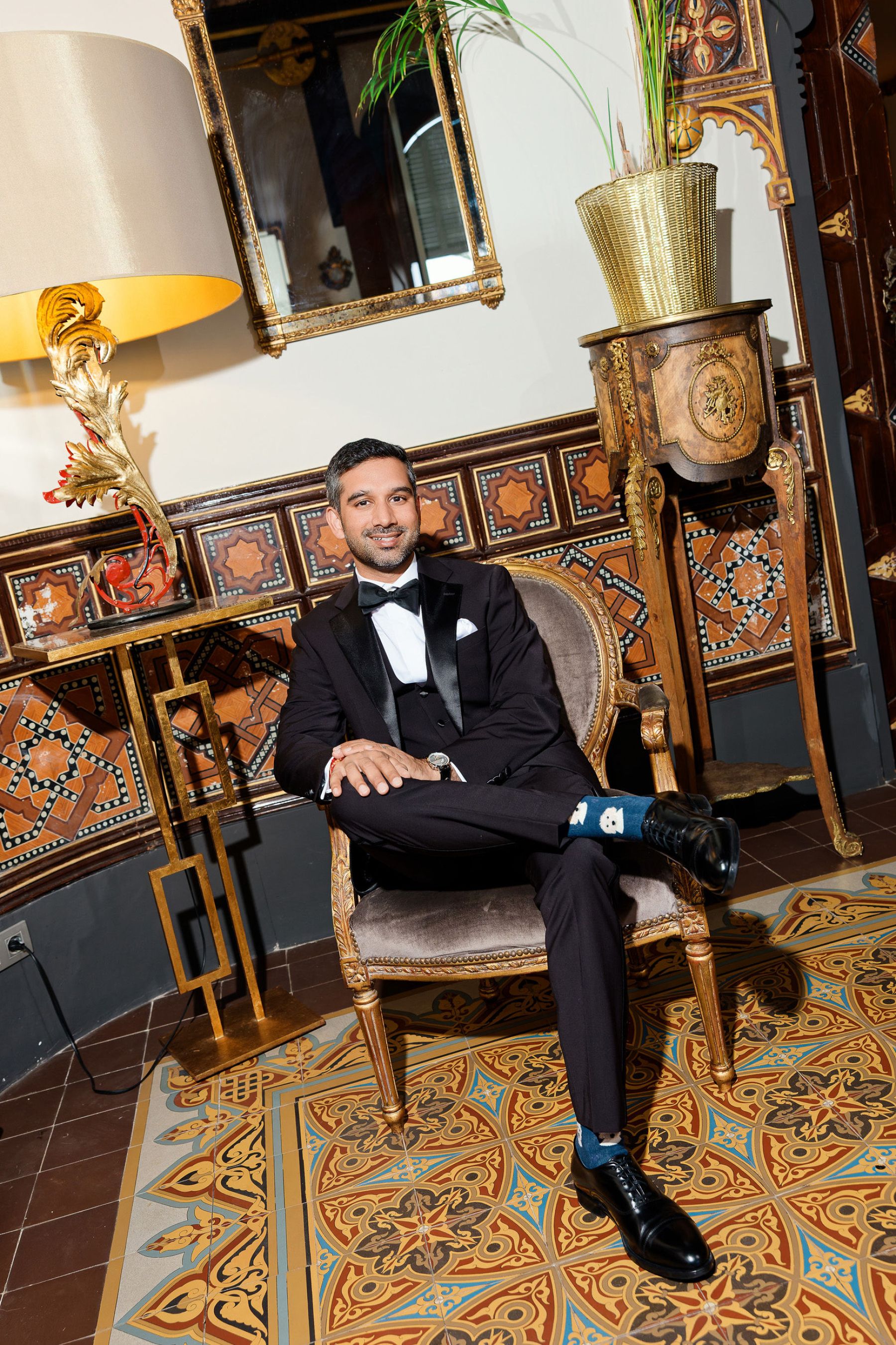 An Intimate Spanish Affair: Vibhuti &amp; Sachin's 15-Guest Destination Wedding at Gran Villa Rosa photo