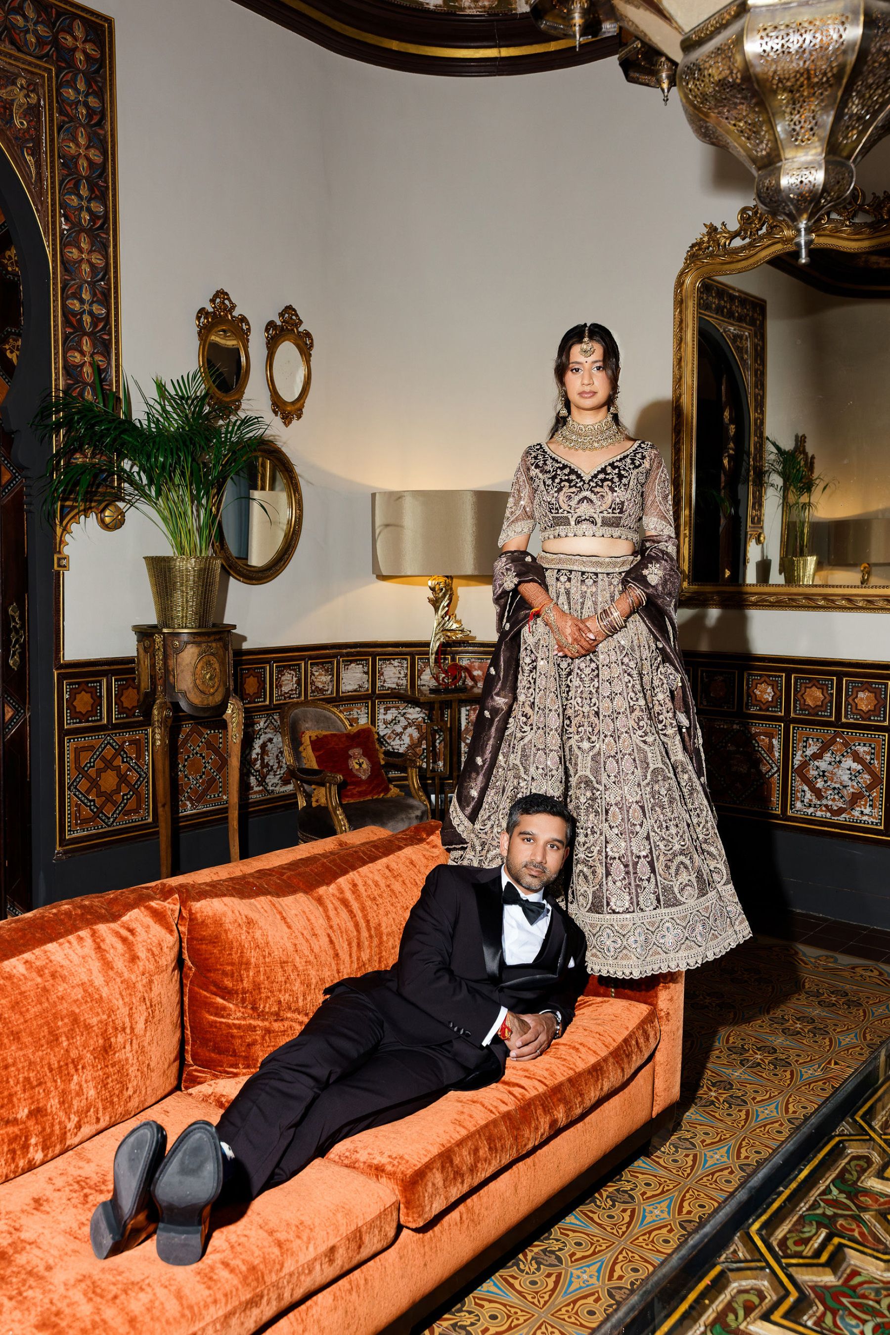 An Intimate Spanish Affair: Vibhuti &amp; Sachin's 15-Guest Destination Wedding at Gran Villa Rosa photo