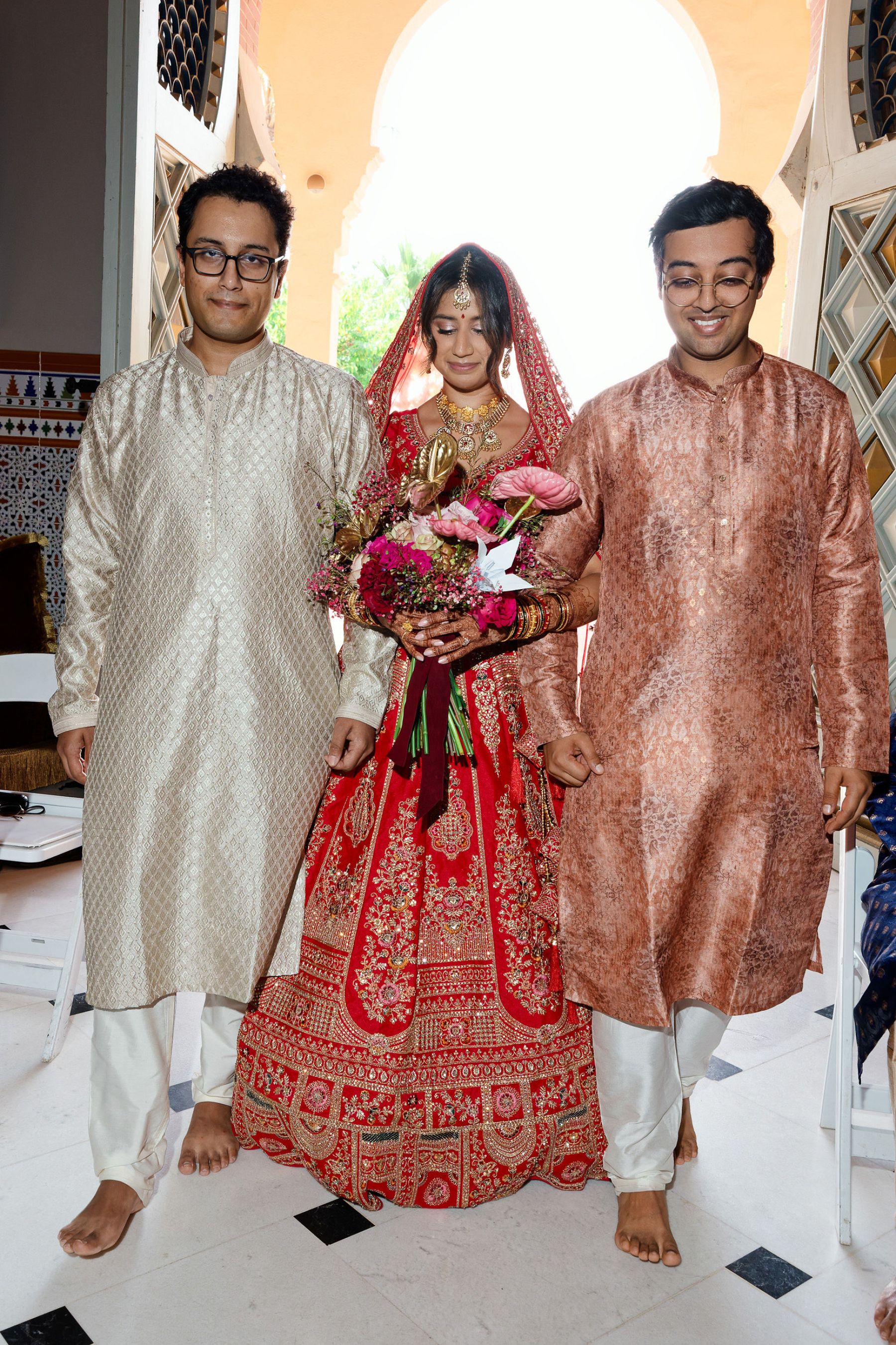 An Intimate Spanish Affair: Vibhuti &amp; Sachin's 15-Guest Destination Wedding at Gran Villa Rosa photo