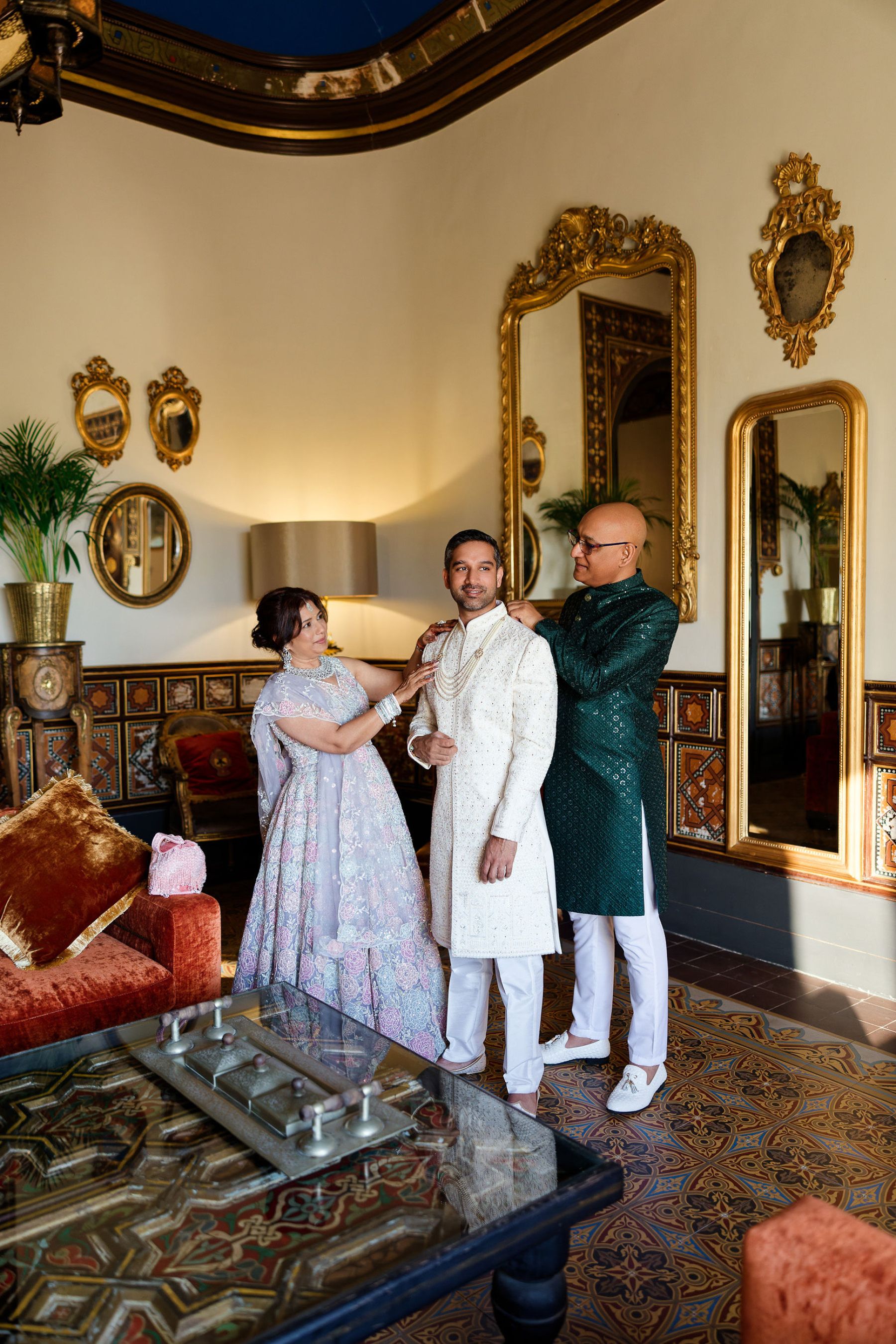 An Intimate Spanish Affair: Vibhuti &amp; Sachin's 15-Guest Destination Wedding at Gran Villa Rosa photo