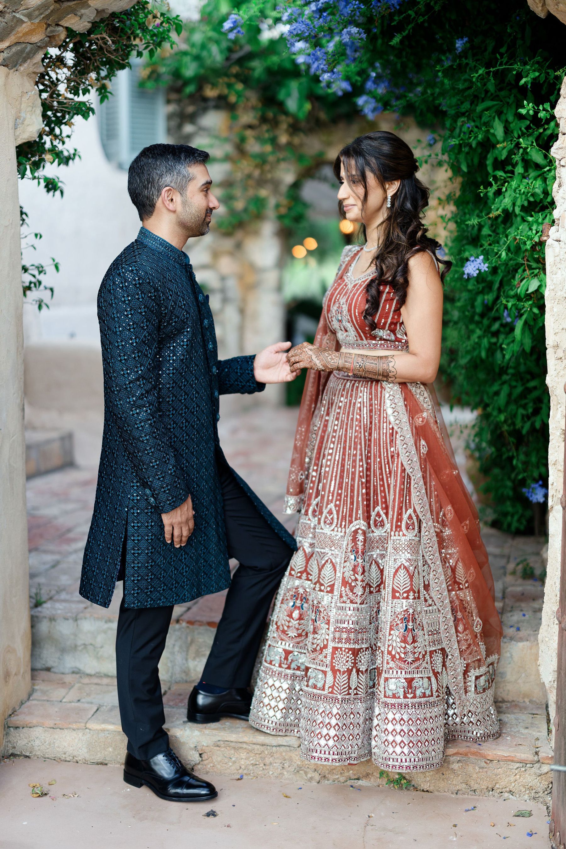 An Intimate Spanish Affair: Vibhuti &amp; Sachin's 15-Guest Destination Wedding at Gran Villa Rosa photo