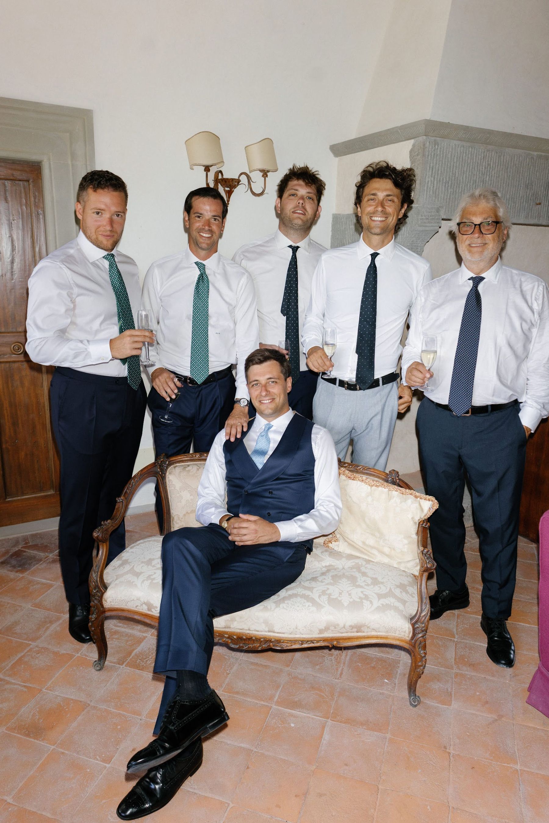 A Secret Fairy Garden and Tuscan Romance: Ksenia &amp; Stefano's Wedding at Villa Barberino photo