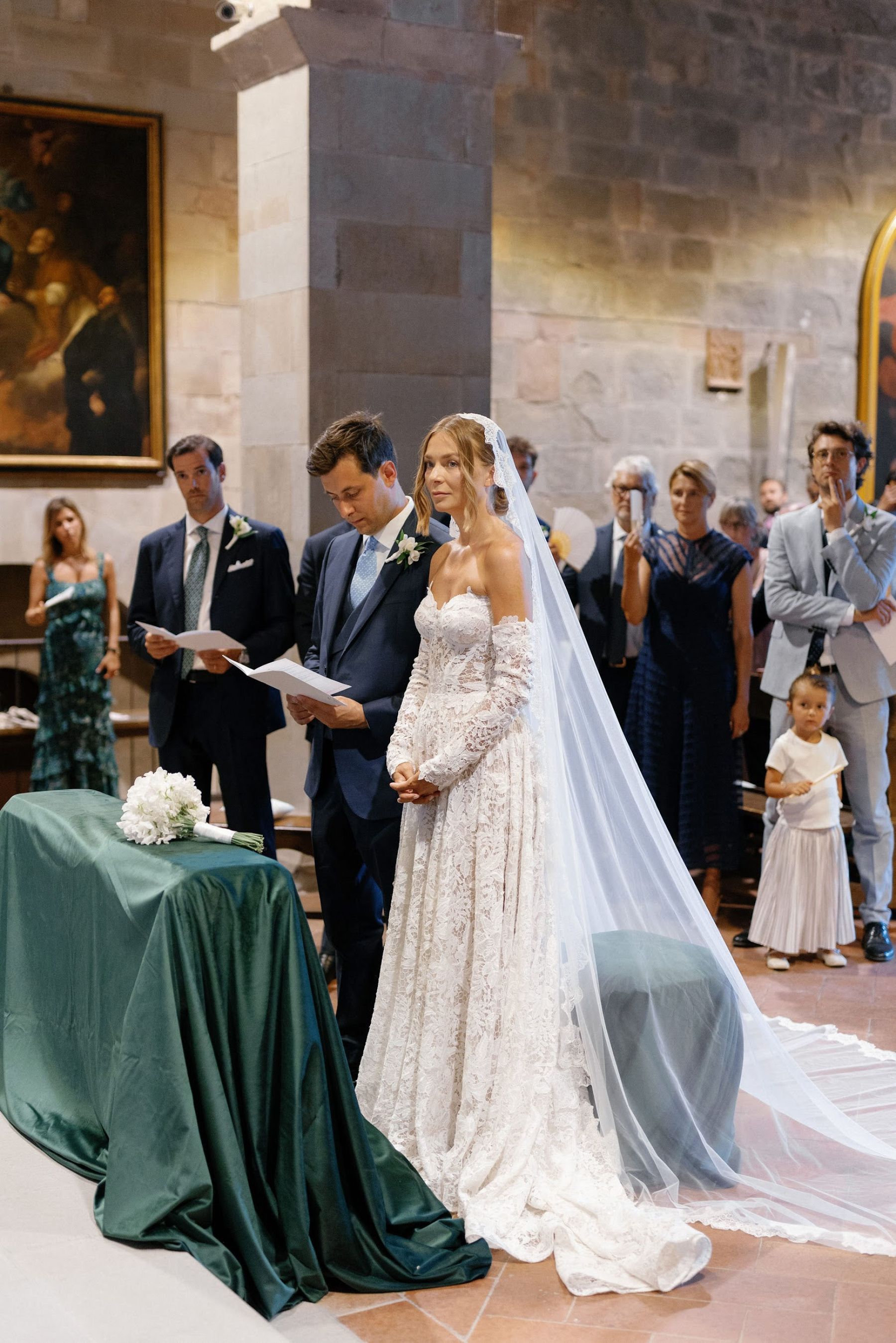 A Secret Fairy Garden and Tuscan Romance: Ksenia &amp; Stefano's Wedding at Villa Barberino photo