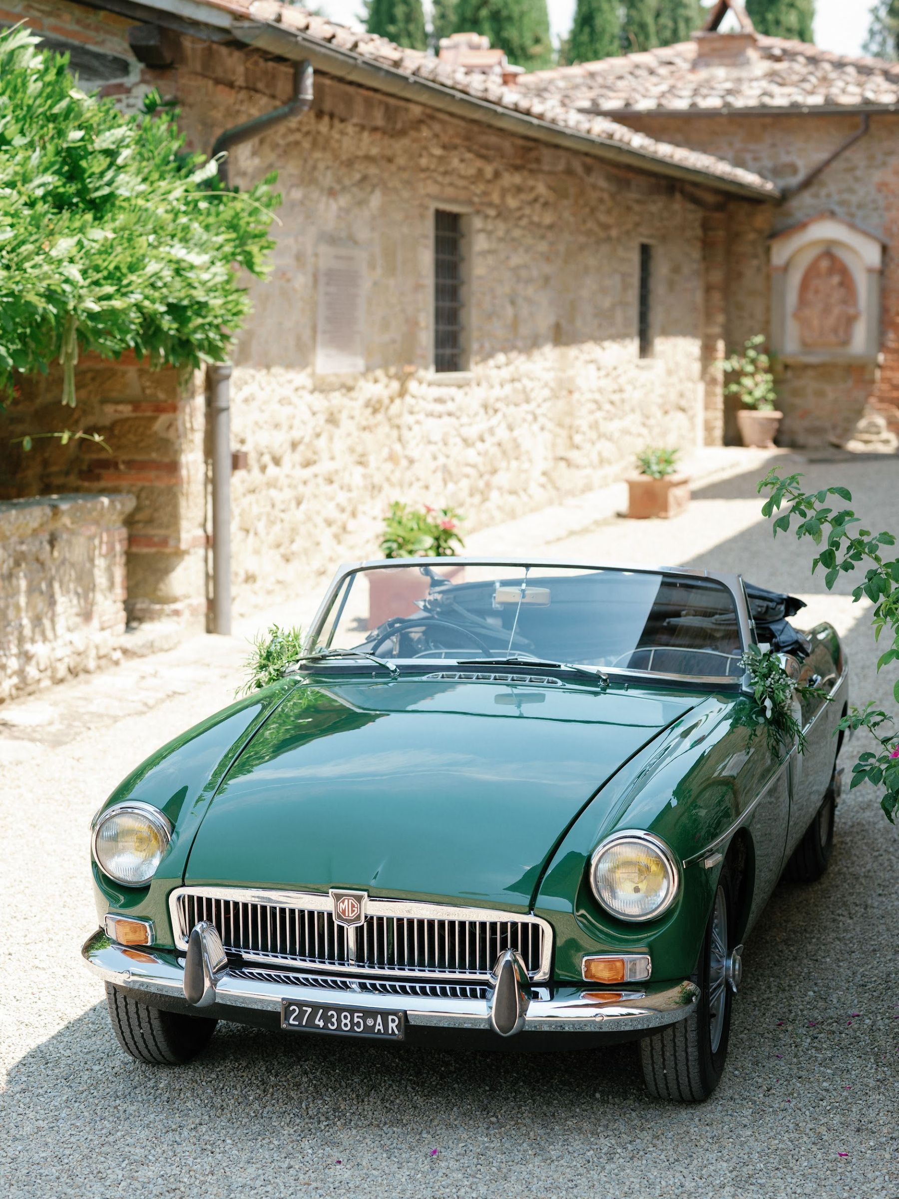 A Secret Fairy Garden and Tuscan Romance: Ksenia &amp; Stefano's Wedding at Villa Barberino photo