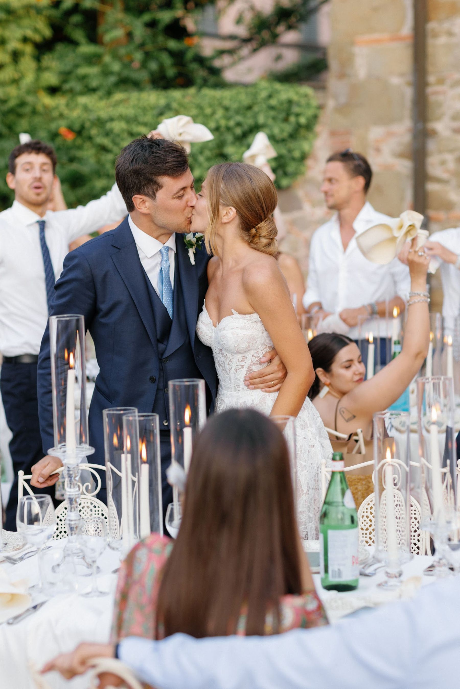 A Secret Fairy Garden and Tuscan Romance: Ksenia &amp; Stefano's Wedding at Villa Barberino photo