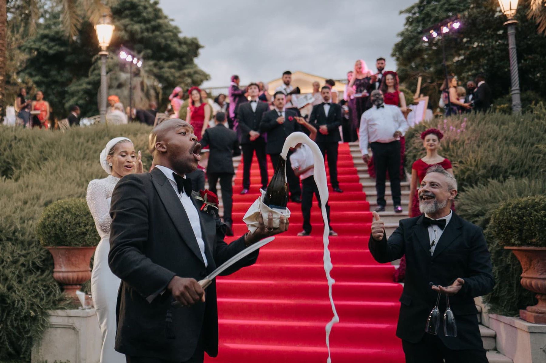 Amatullah &amp; Marlon’s Godfather-Inspired Wedding at Villa La Limonaia in Sicily photo