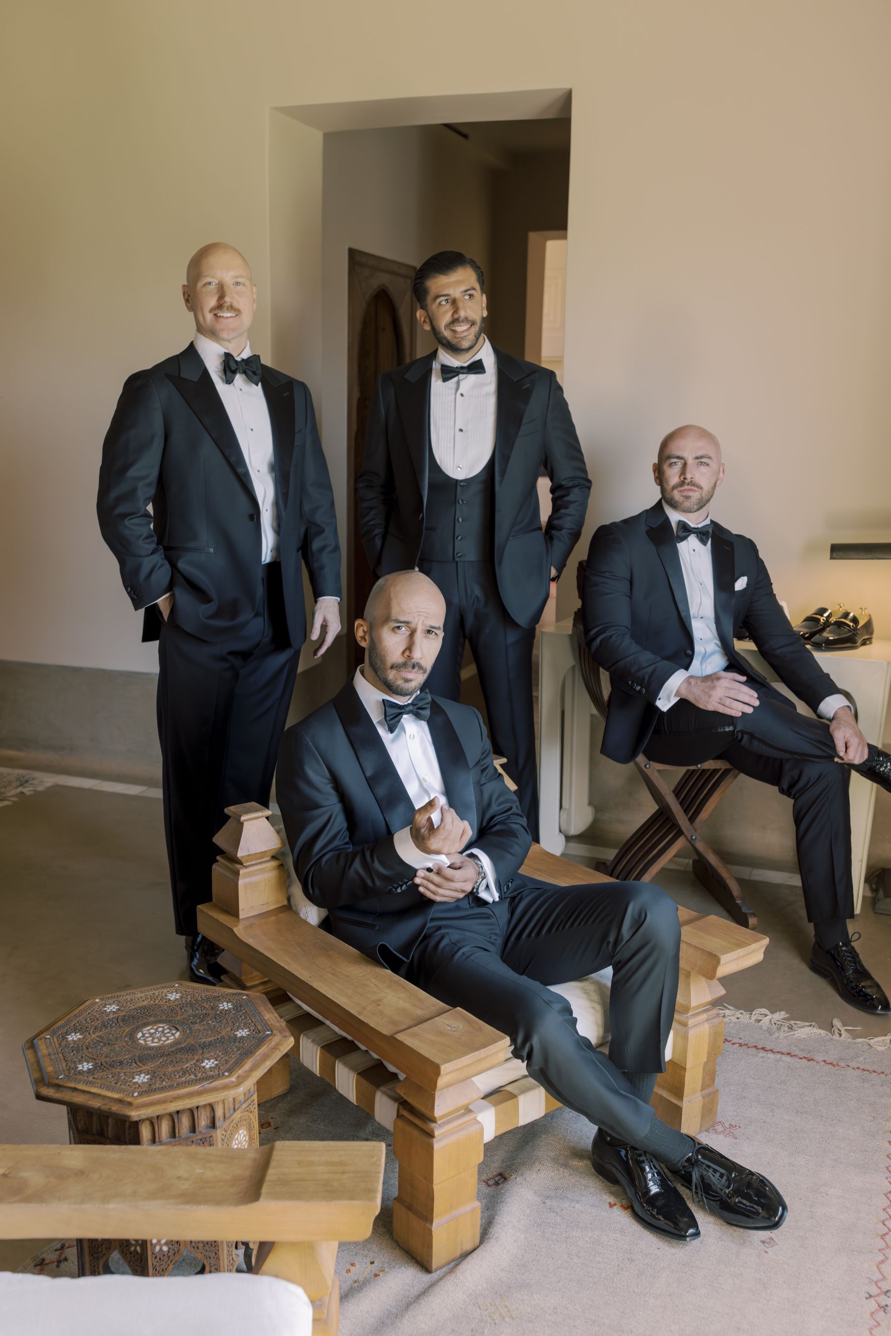 Miryam &amp; Ben's Enchanting Marrakesh Wedding at Ksar Char-Bagh photo