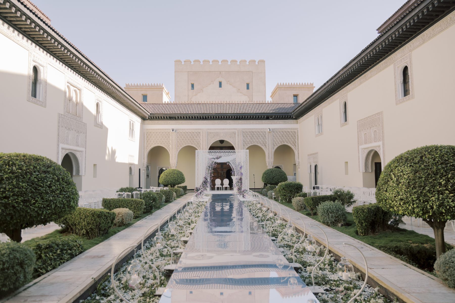 Miryam &amp; Ben's Enchanting Marrakesh Wedding at Ksar Char-Bagh photo